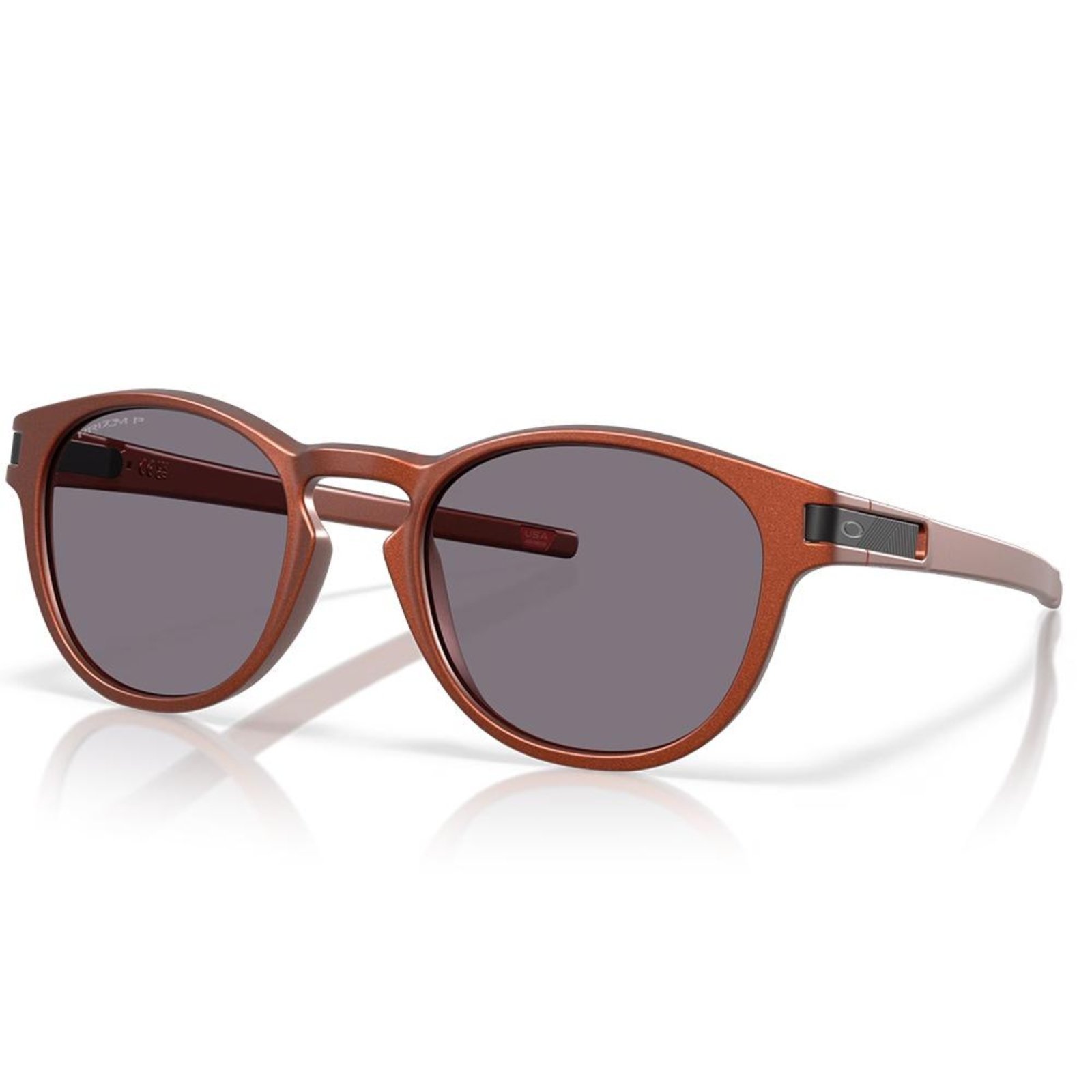 Vista 2 Óculos de Sol Oakley Latch Forge Fire Orange 7353 laranja orange Oakley laranja orange