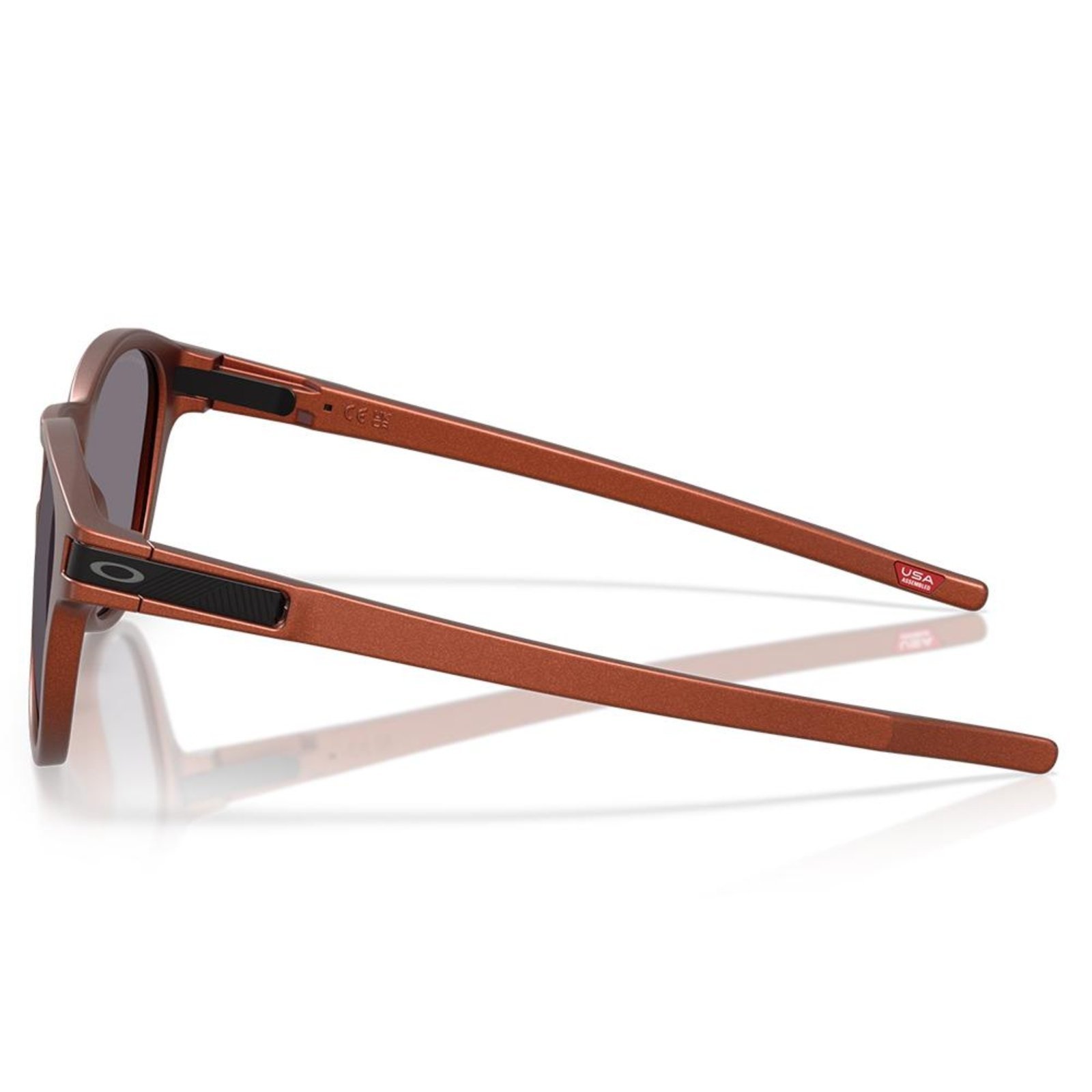 Vista 3 Óculos de Sol Oakley Latch Forge Fire Orange 7353 laranja orange Oakley laranja orange