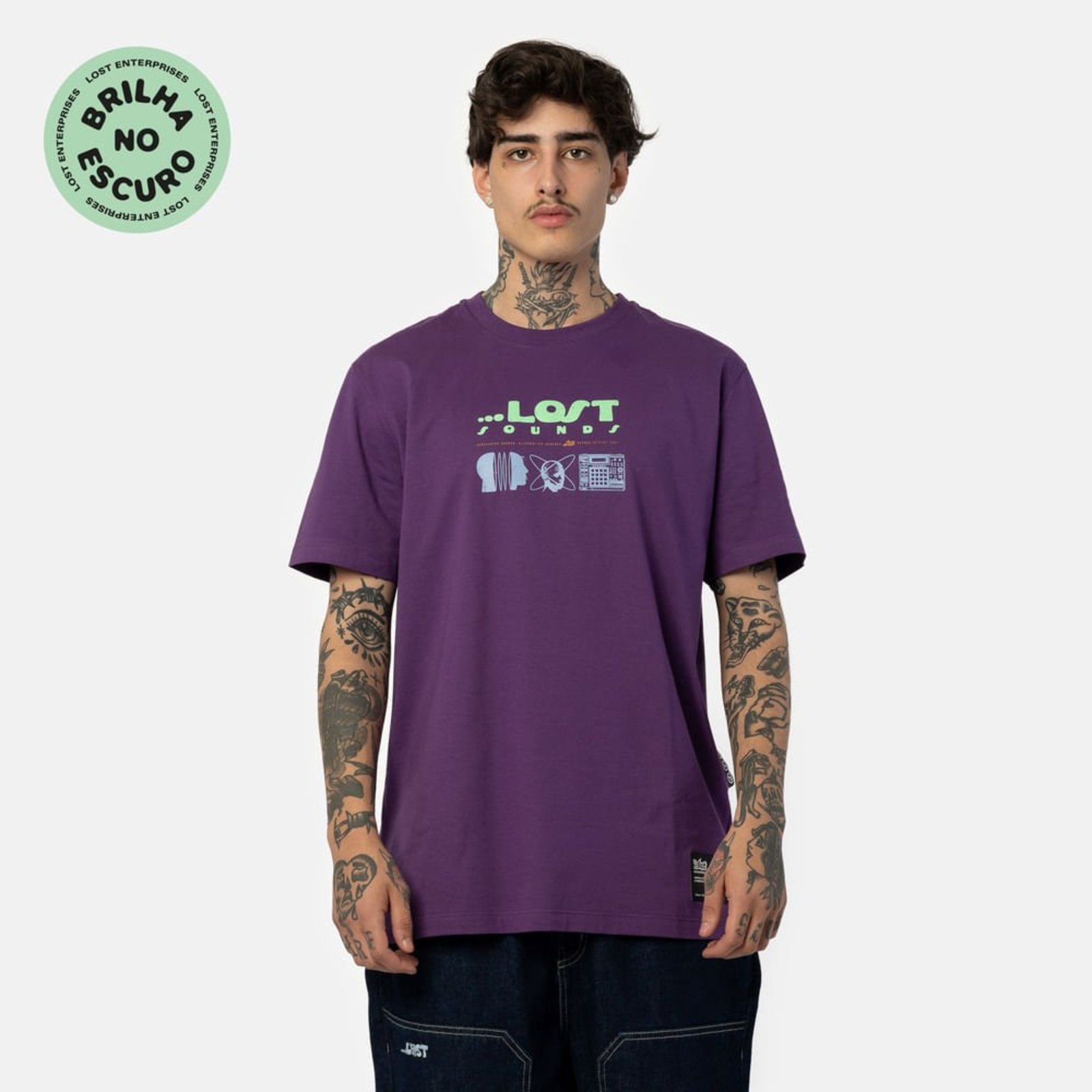 T-Shirt Lost Subversive ROXO