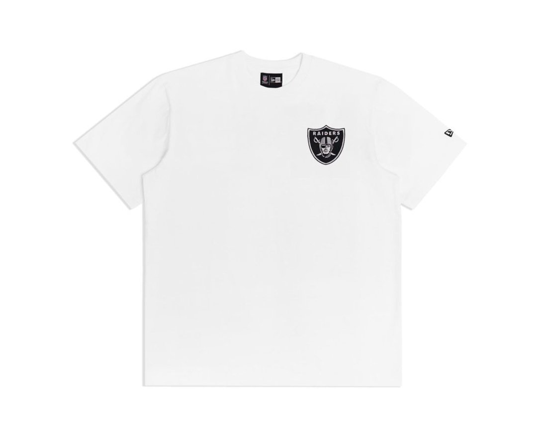 Camiseta New Era Regular Las Vegas Raiders NFL Branco