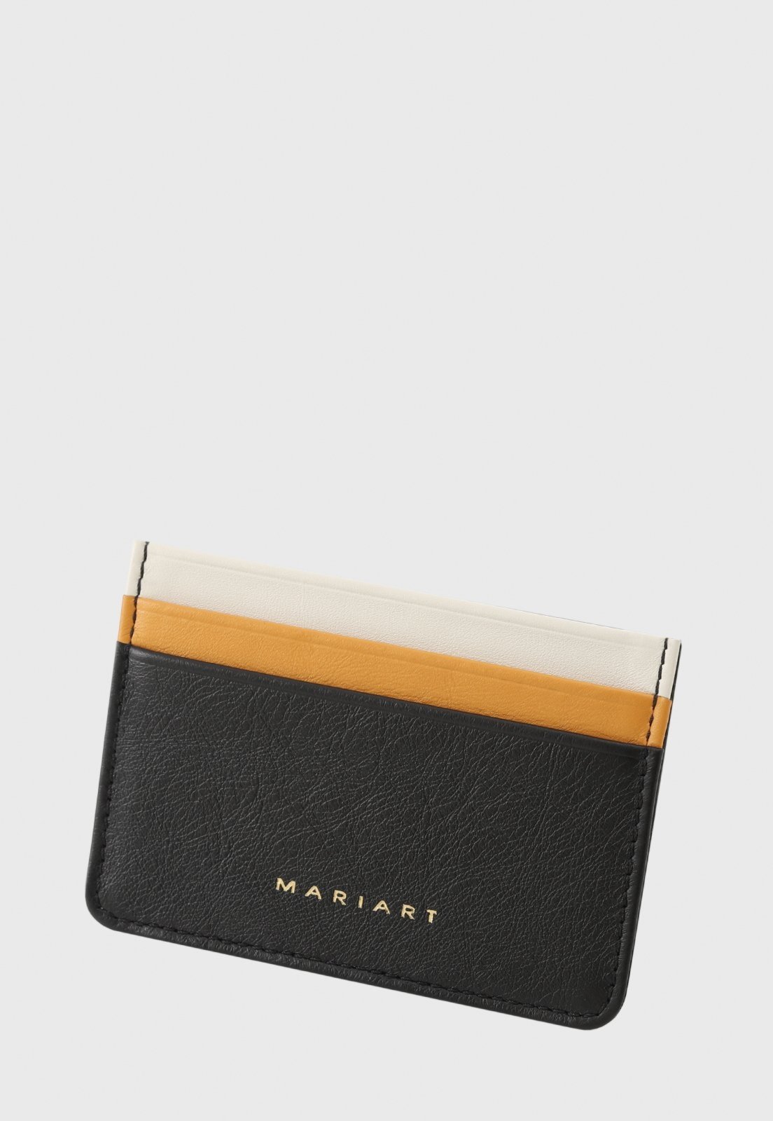 Porta-Cartão Couro Mariart Fruto Amarelo Nanica