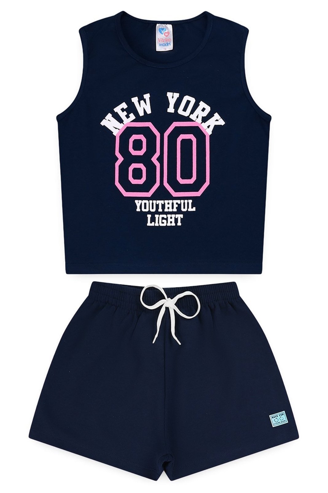 Infantil - Conjunto Juvenil Verão Feminino New York