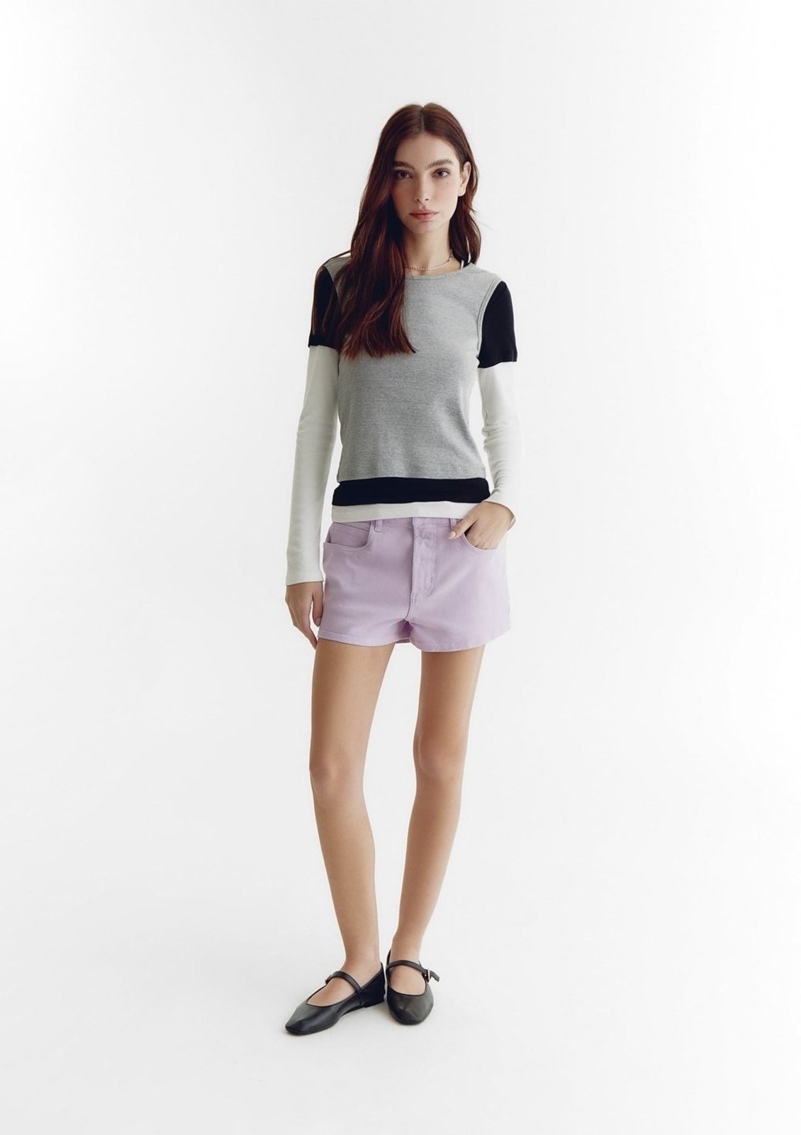 Shorts Feminino Cintura Média em Sarja Hering