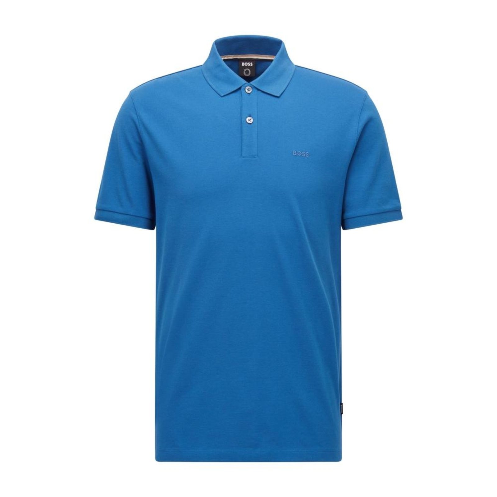Camisa Polo Em Algodão Orgânico Com Logo Bordado