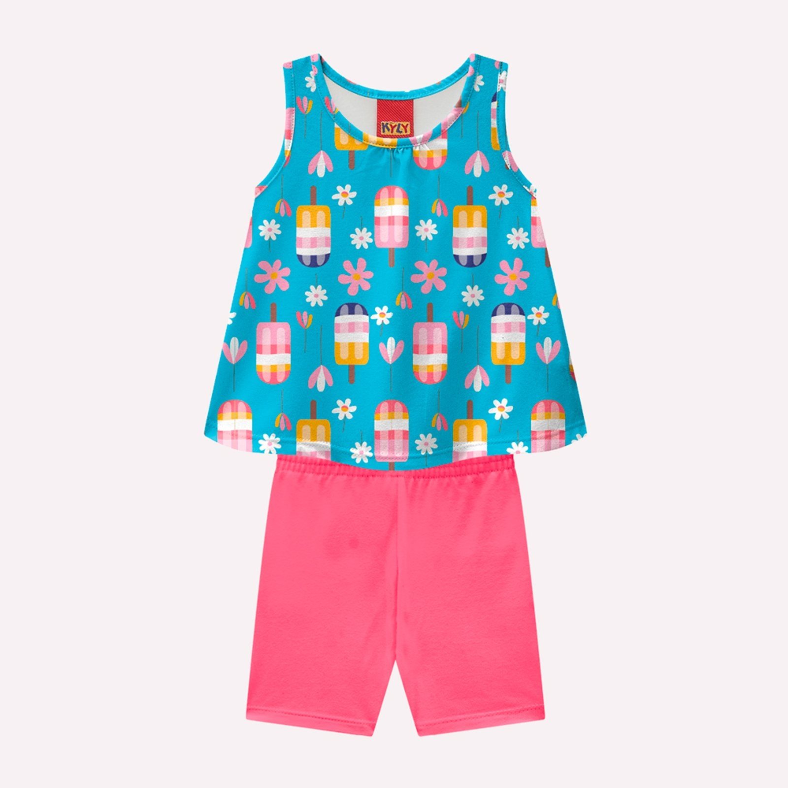 Infantil – Conjunto Menina Estampa Kyly