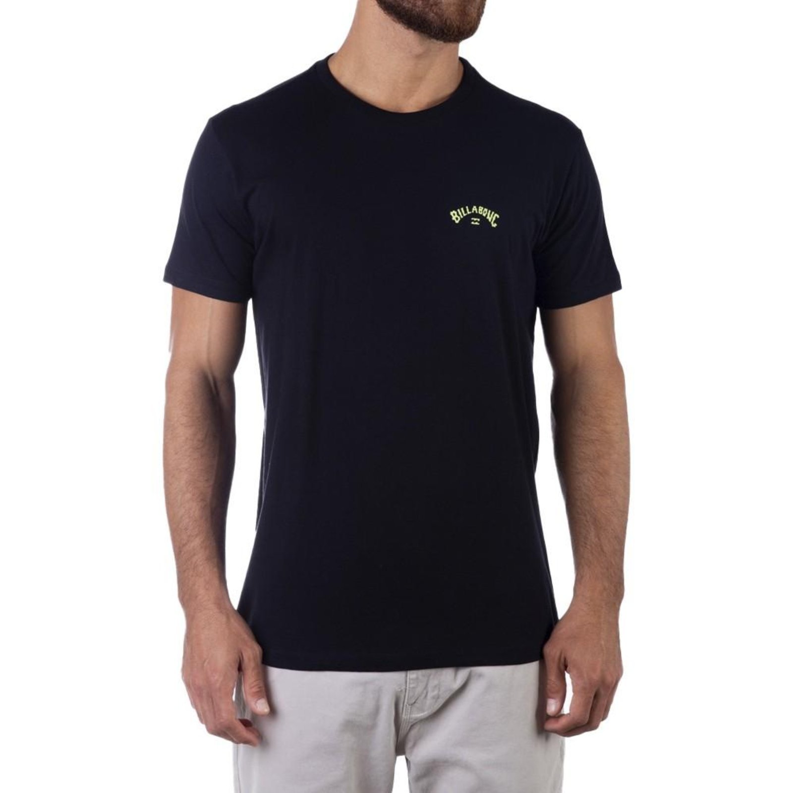Camiseta Billabong Small Arch Plus Size SM23 Preto