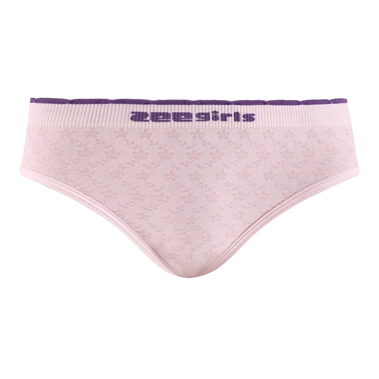 Calcinha Tanga sem Costura Flowers Rosa