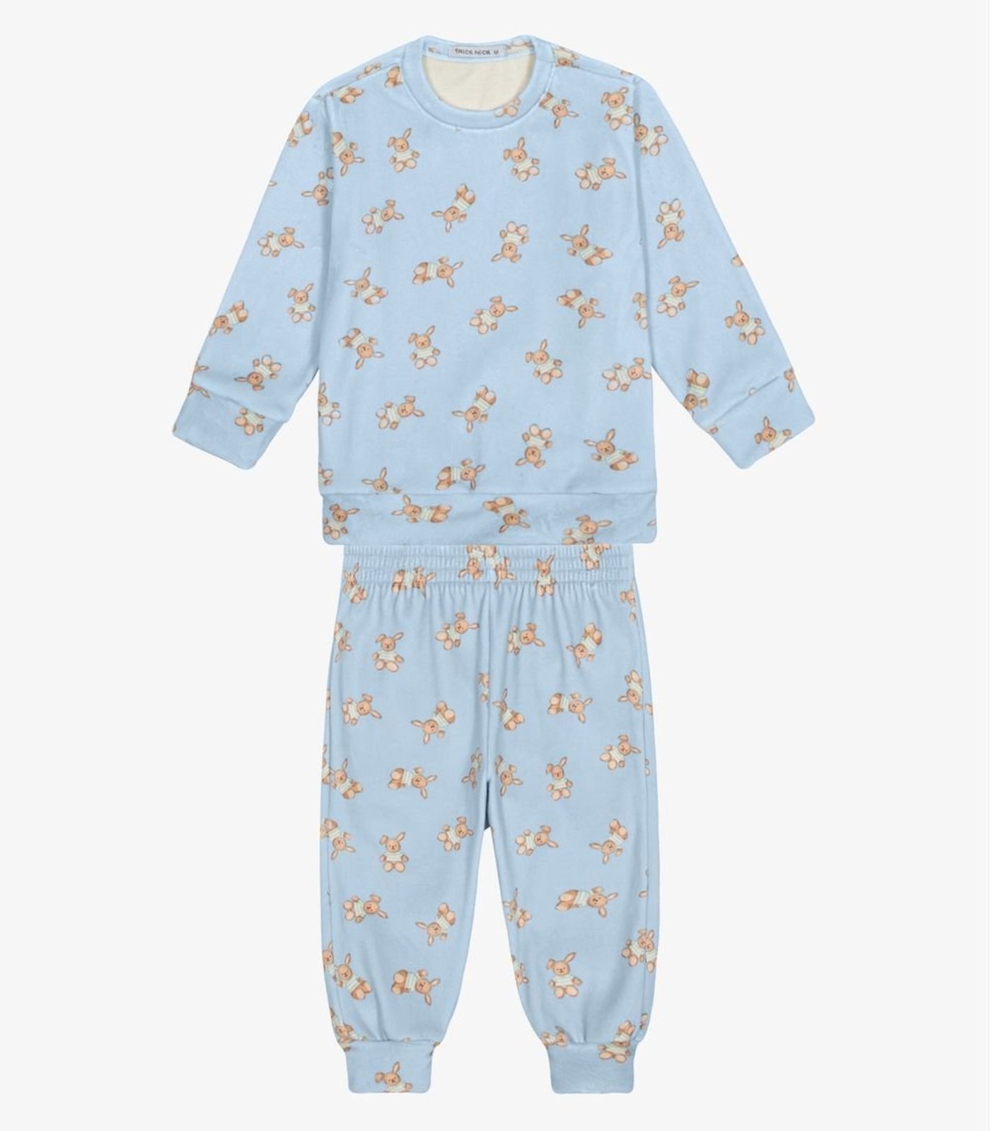 Infantil - Conjunto Blusão com Calça Menino Trick Nick Azul