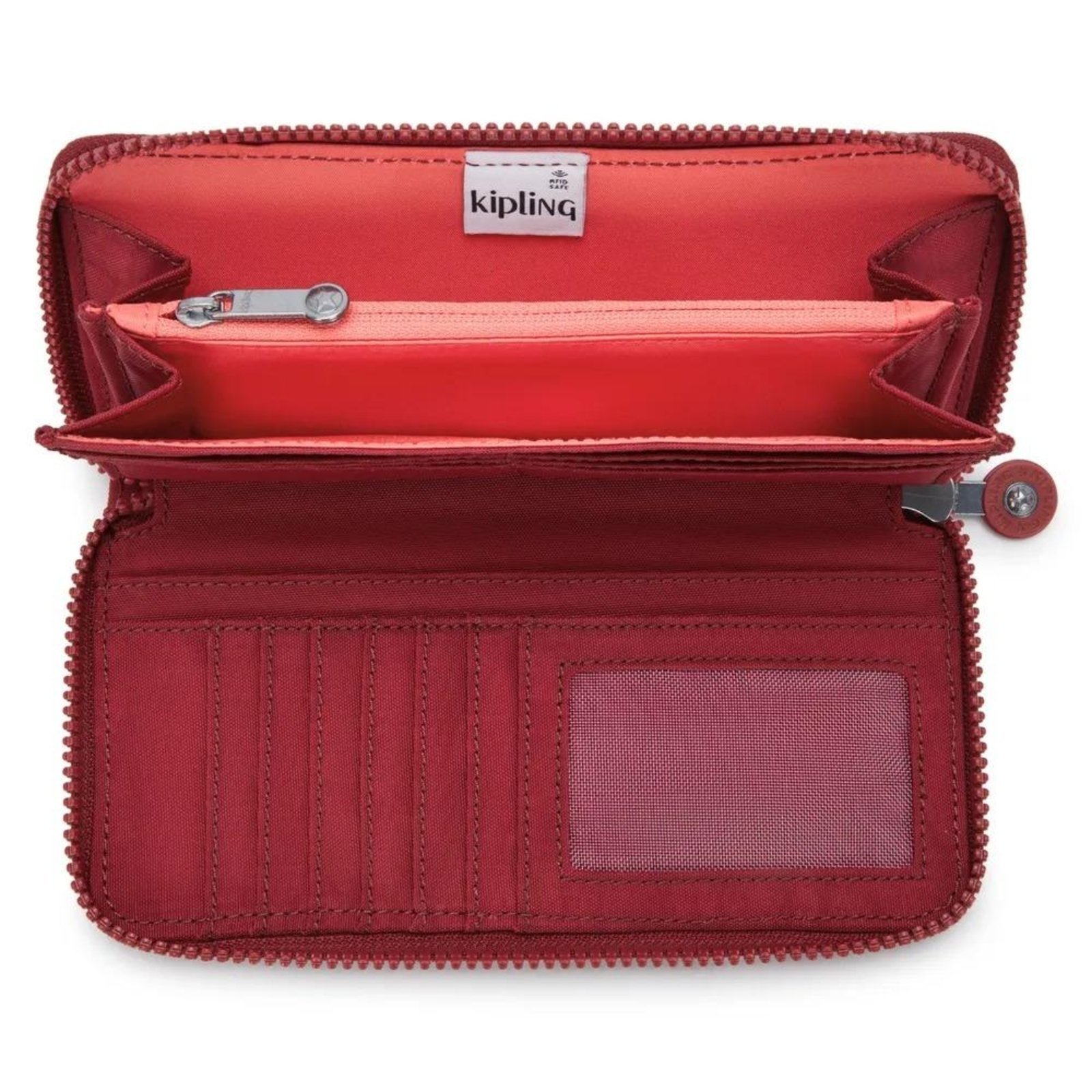 Vista 3 Carteira Kipling Money World Funky Red Kipling vermelho red