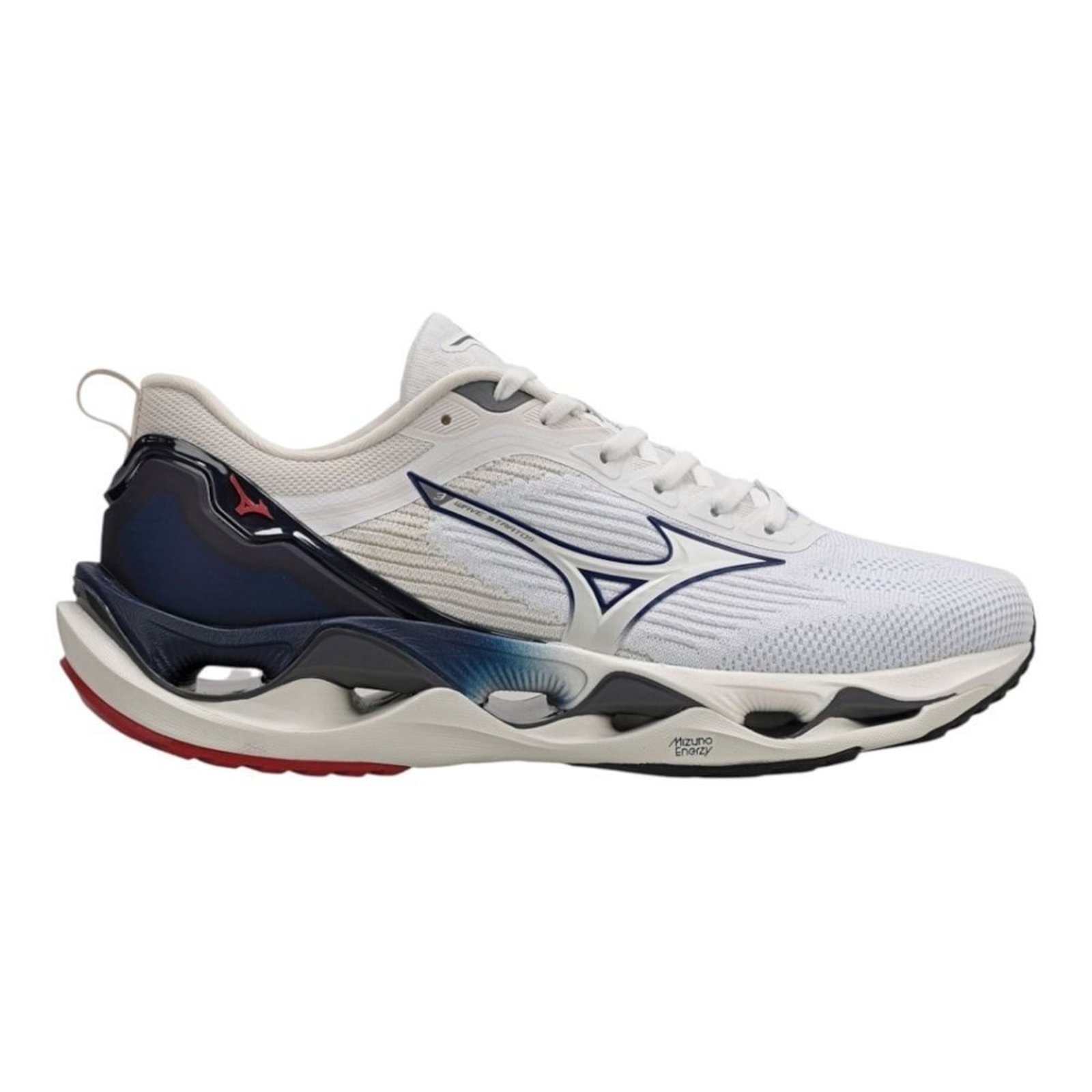 Tênis Mizuno Wave Stratos 3 Masculino - Branco - Mizuno