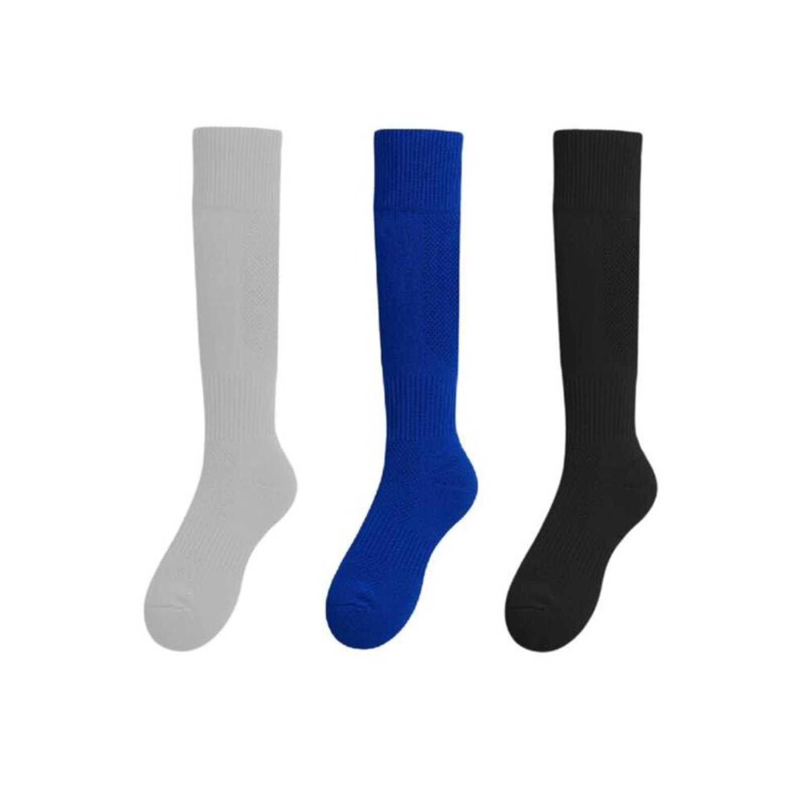 Kit 3 Meião De Futebol Profissional Esportivo Meias Alta Qualidade Cano Alto Jogador time usa com Chuteira
