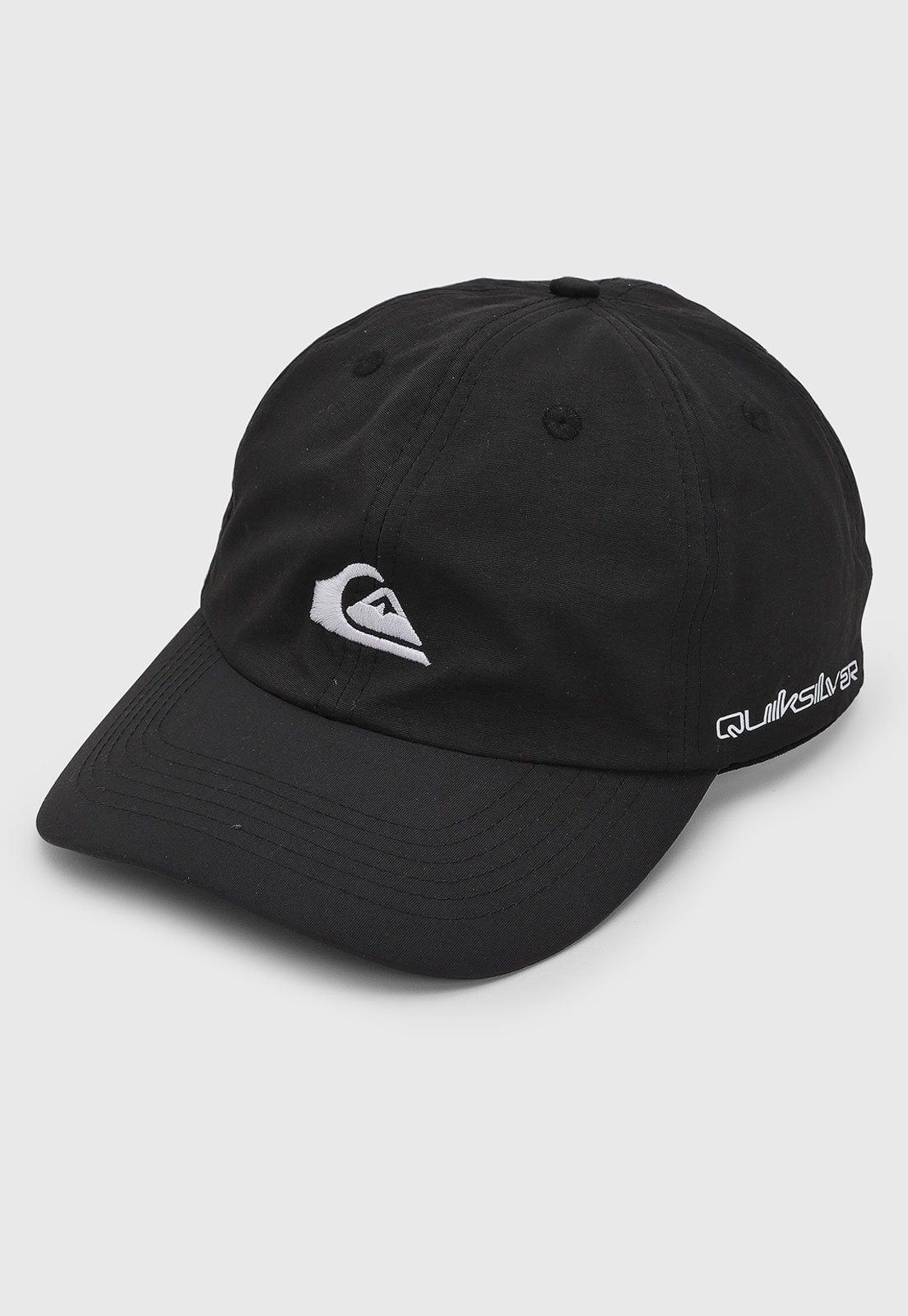 Vista 2 Boné Unissex Quiksilver Logo Quiksilver preto