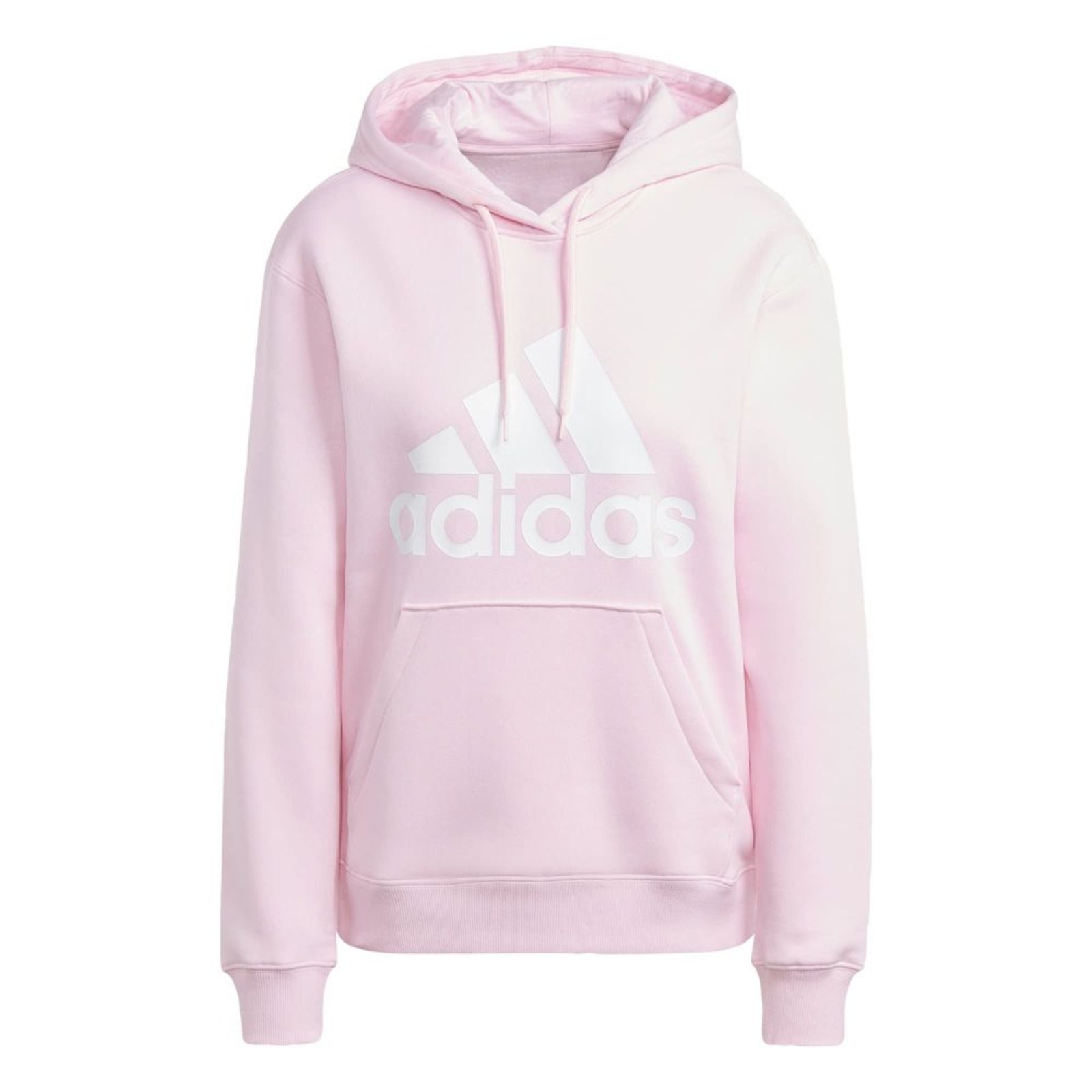 Adidas Moletom Capuz Fleece Regular Essentials Big Logo