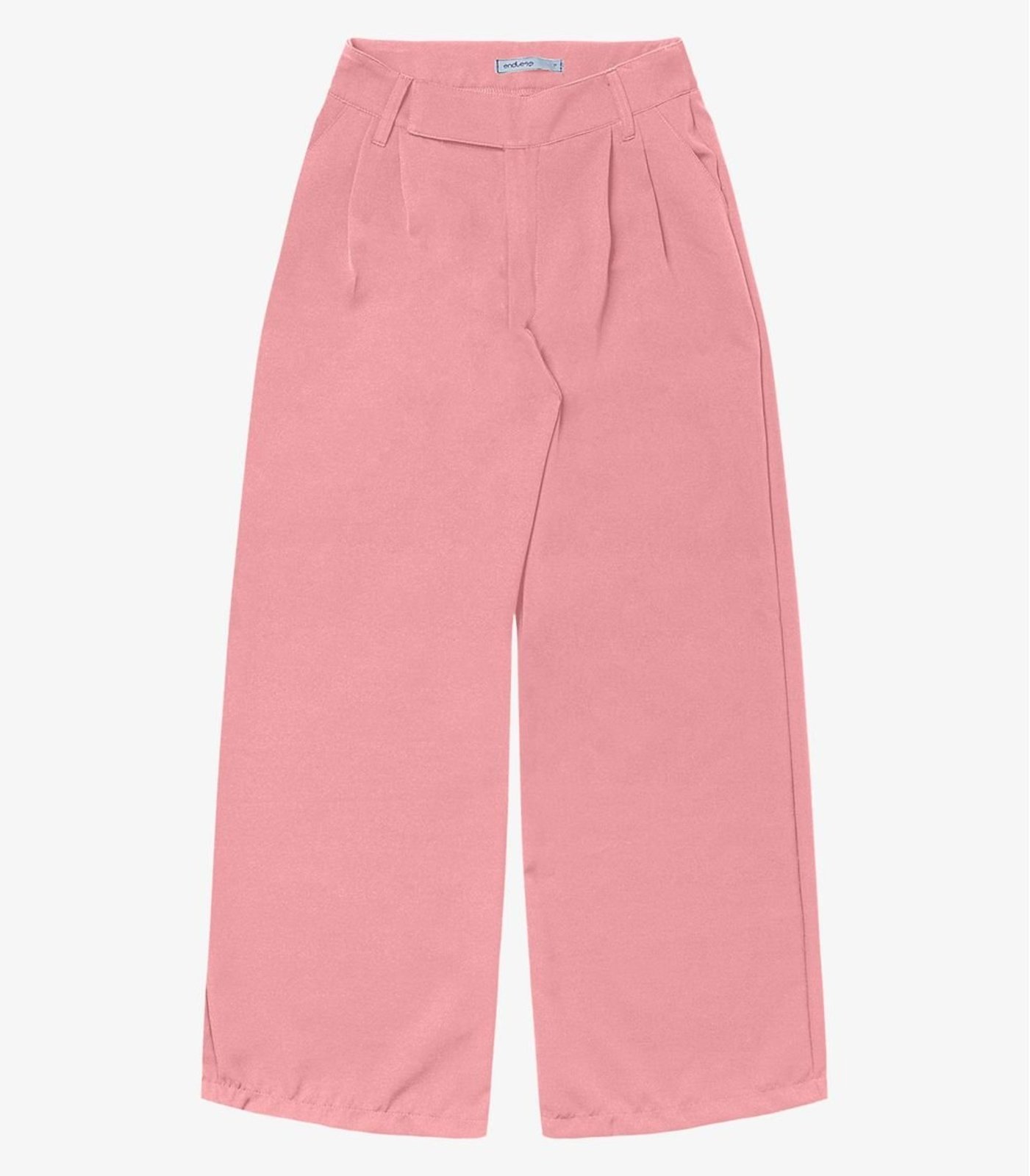 Calça Feminina Em Alfaiataria Endless Rosa
