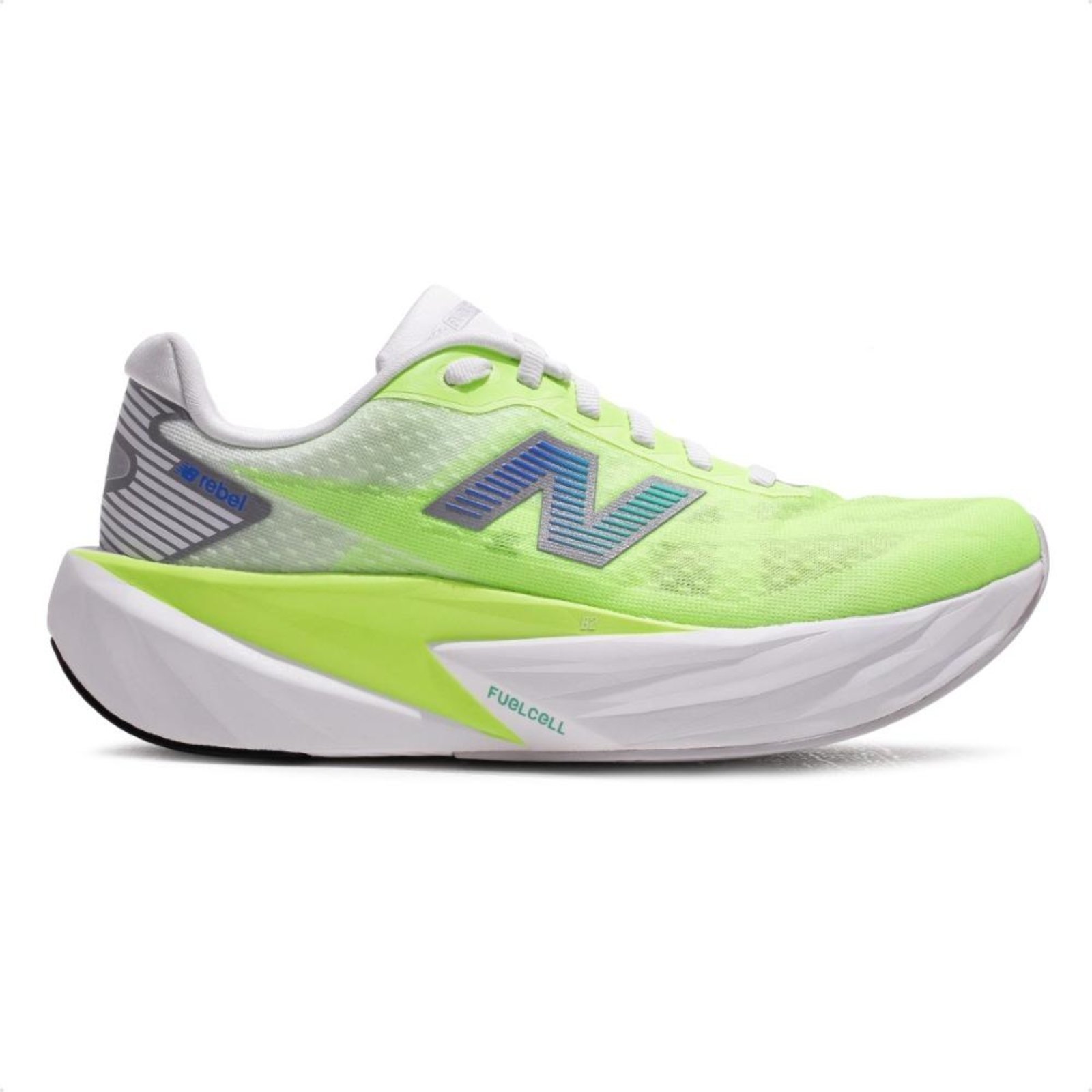 Tenis New Balance Fuelcell Rebel V5 Masculino Verde