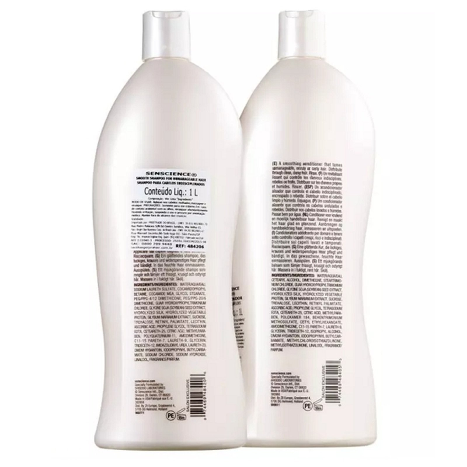 Vista 3 Senscience Smooth - Shampoo+Condicionador 1L multicolorido Senscience multicolorido