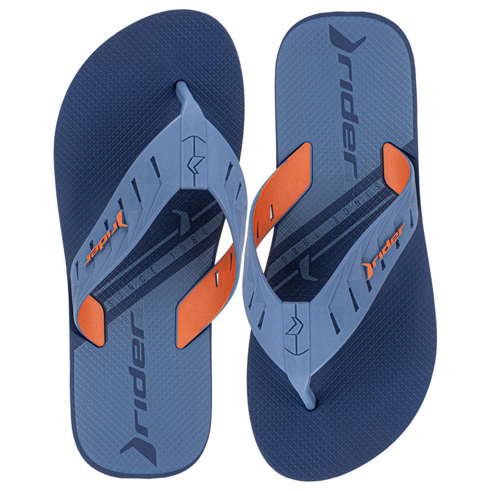 Chinelo Masculino Street Duo Rider 12505 A3292505 Azul