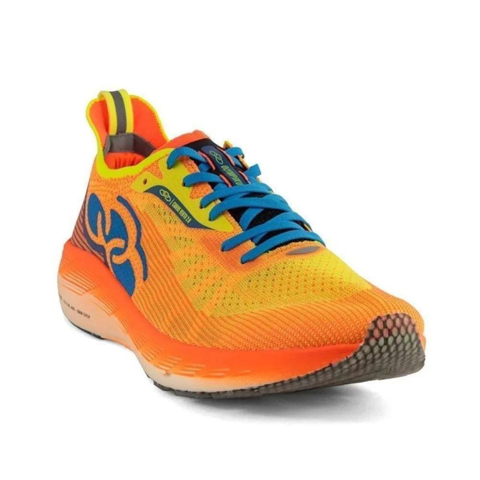 Tênis Running Olympikus Corre Vento 2.0 Treino Conforto - Laranja - 43