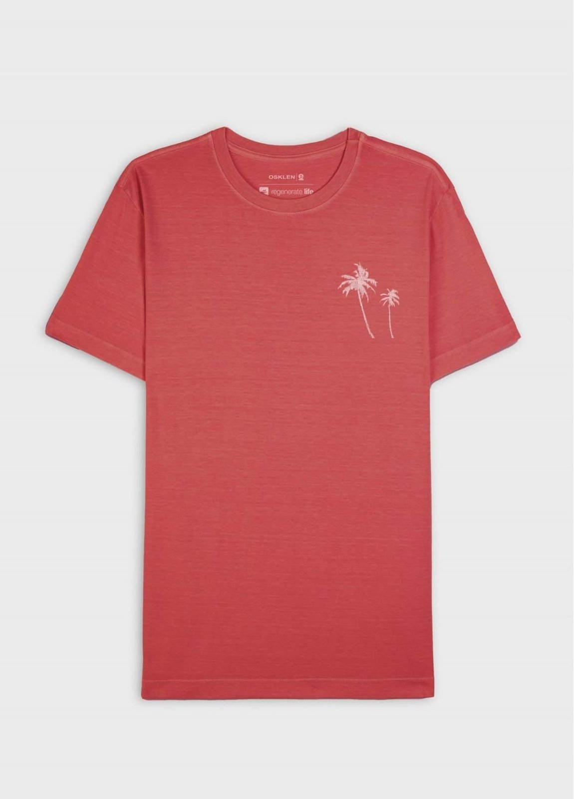 T-shirt slim stone coqueiro gaze OSKLEN
