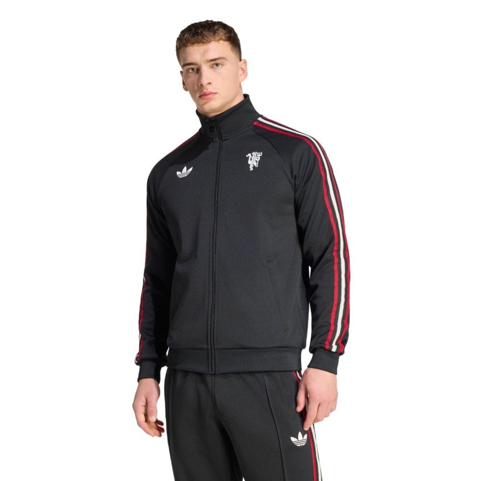 Jaqueta Manchester United Originals adidas Performance Preto