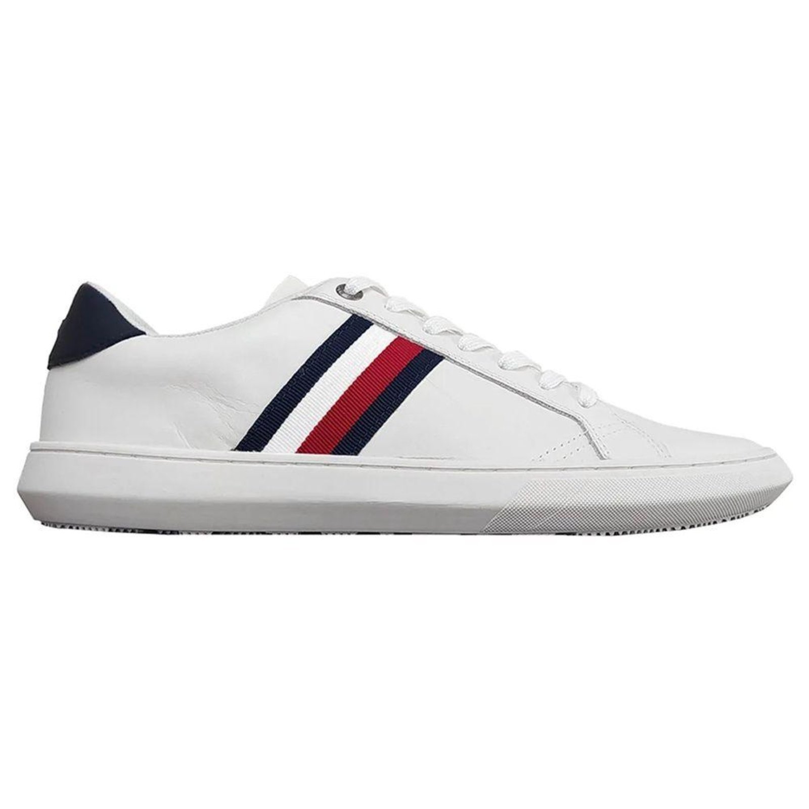 Vista 2 Tênis Tommy Hilfiger Daniel 6A2 Masculino branco Tommy Hilfiger branco