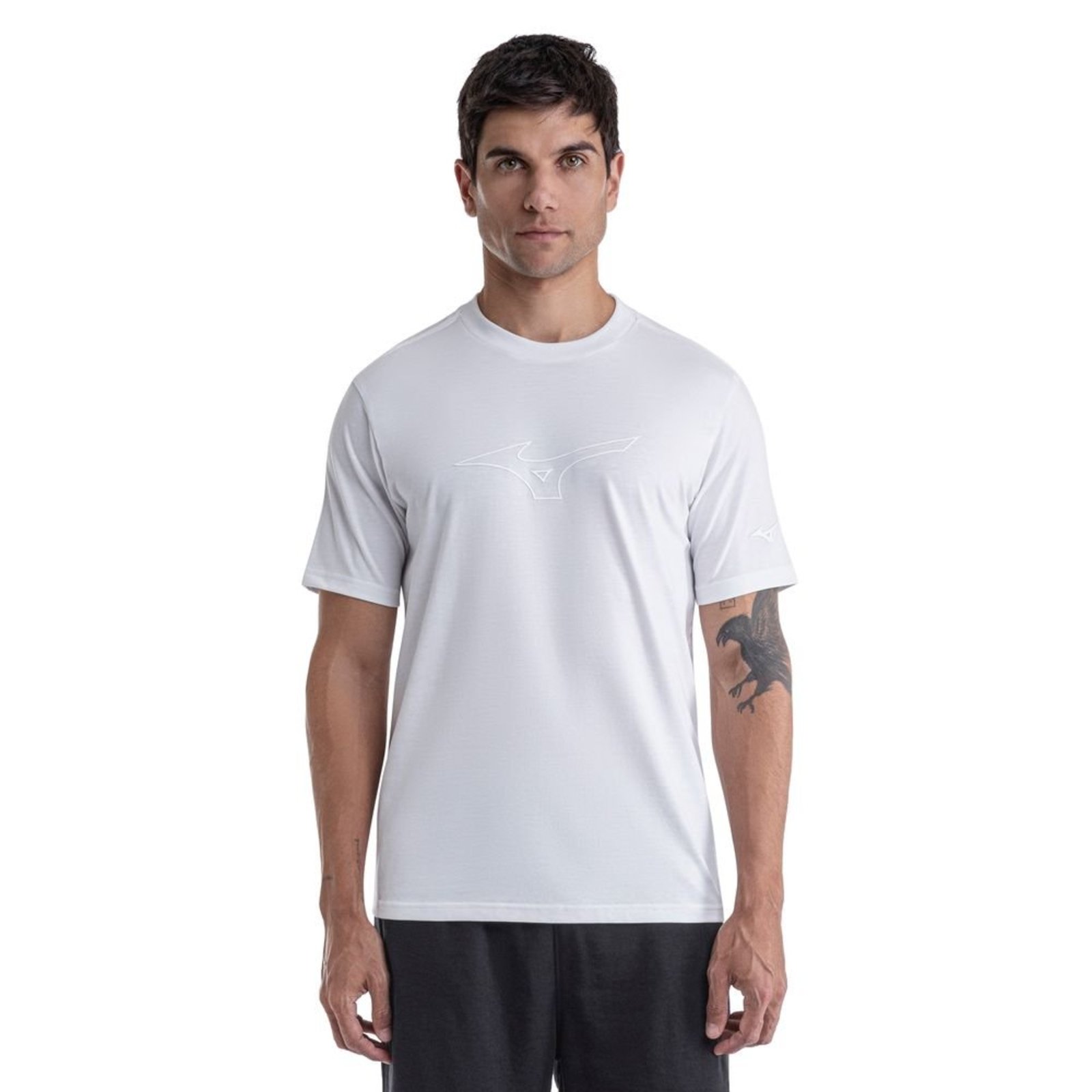 Camiseta Casual Mizuno Big Logo Masculina
