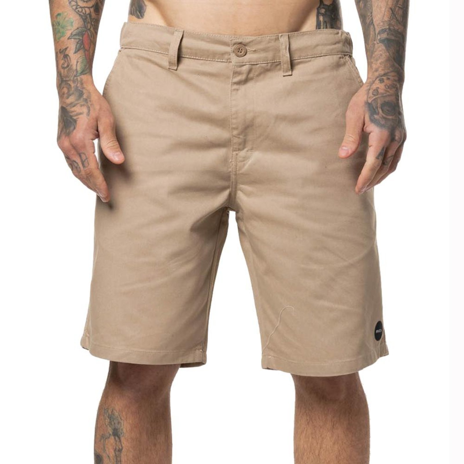 Bermuda RVCA All Time Coastal WT24 Masculina Caqui