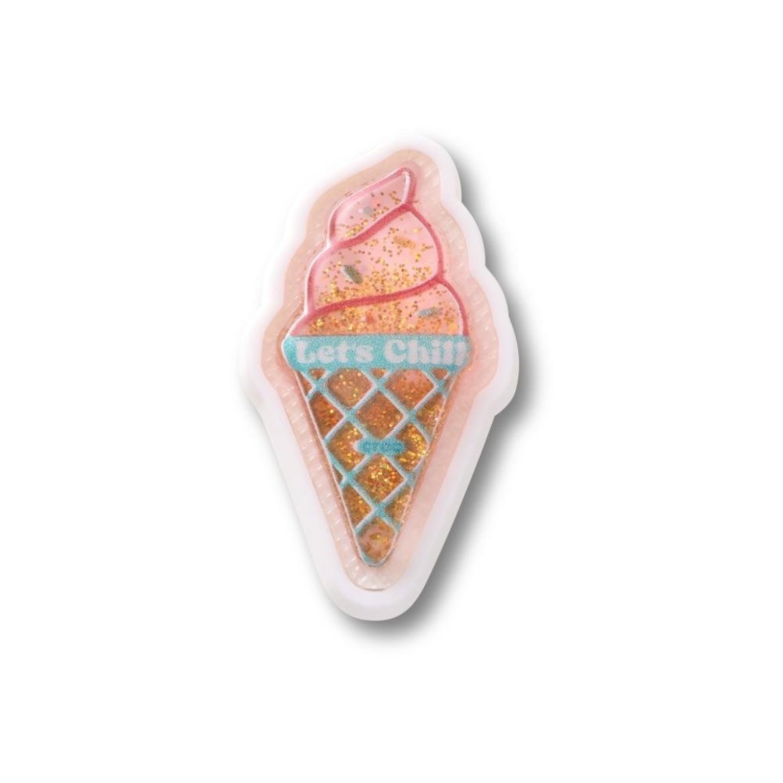 Infantil - Jibbitz™ Casquinha De Sorvete Squish Único Branco