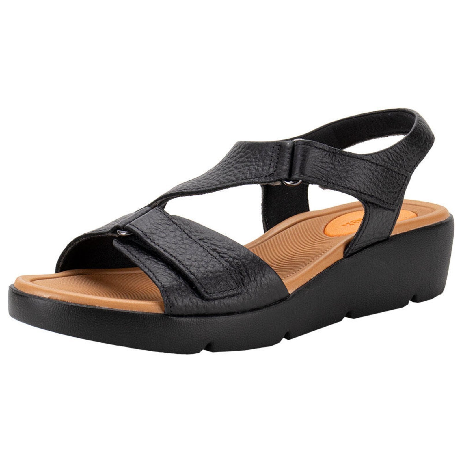 Sandália Feminina Anabela Usaflex Al4303 0944303 Preto