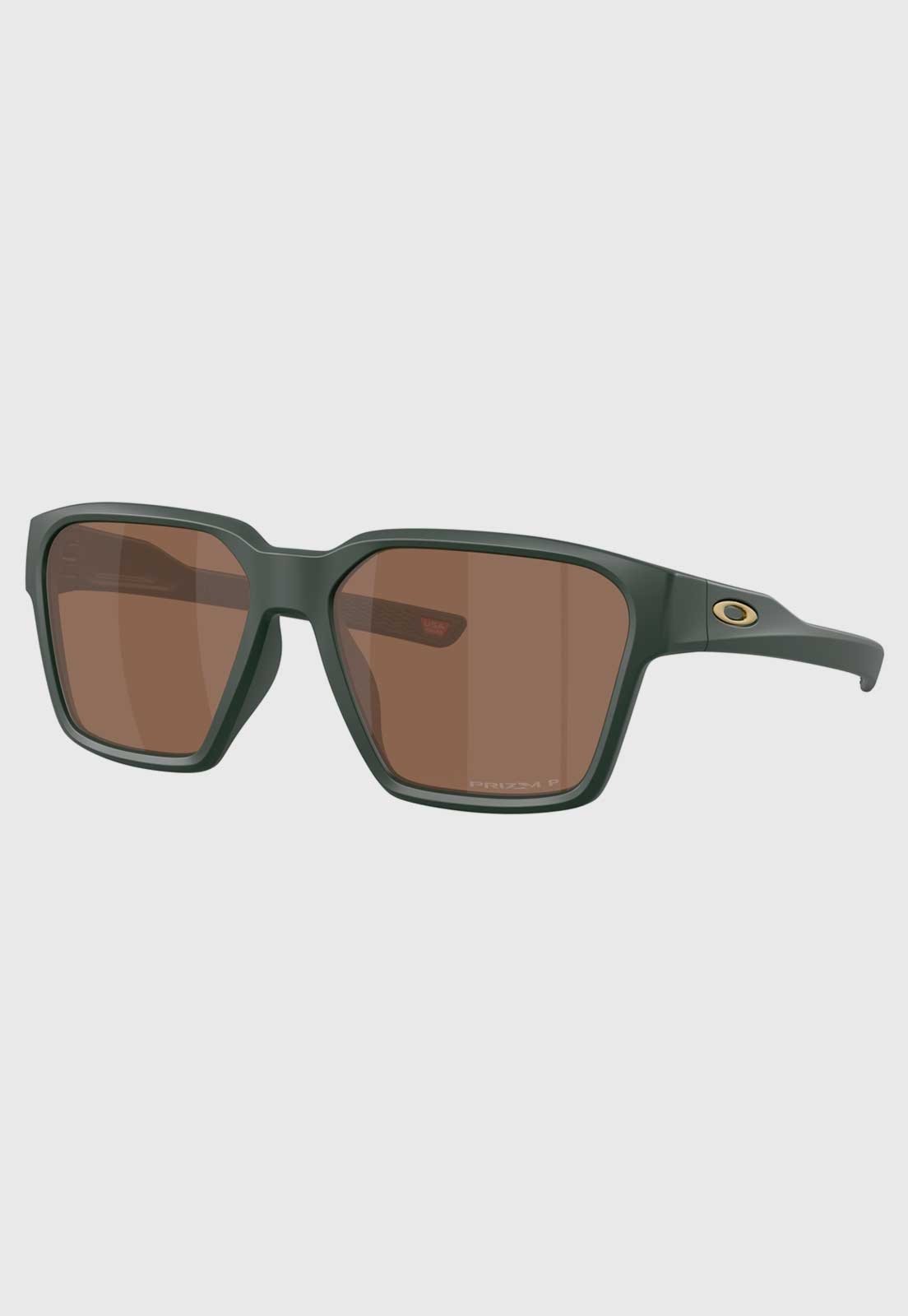 Óculos de Sol Oakley Briza Unissex Verde Escuro