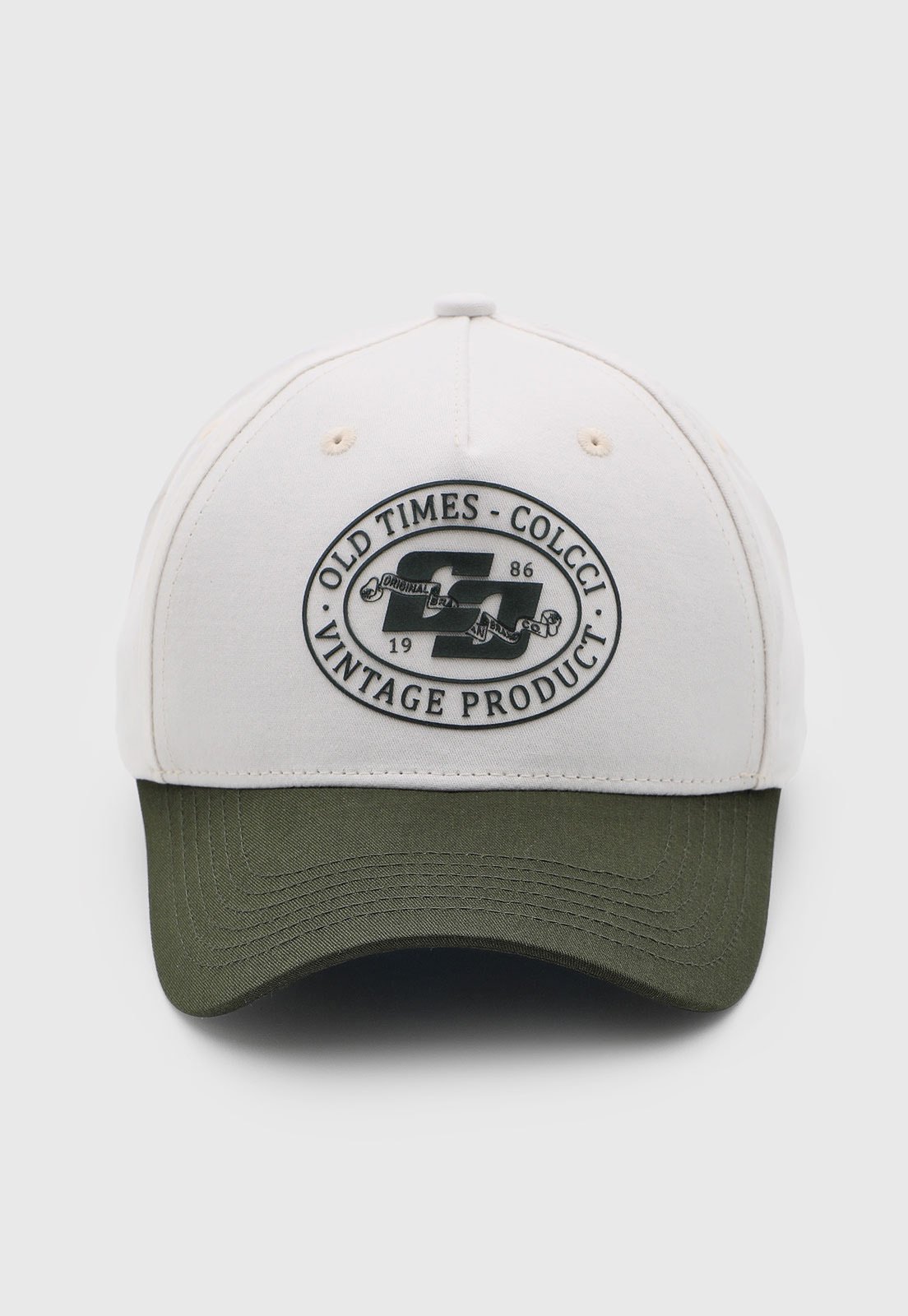 Boné Masculino Colcci Logo Vintage Branco