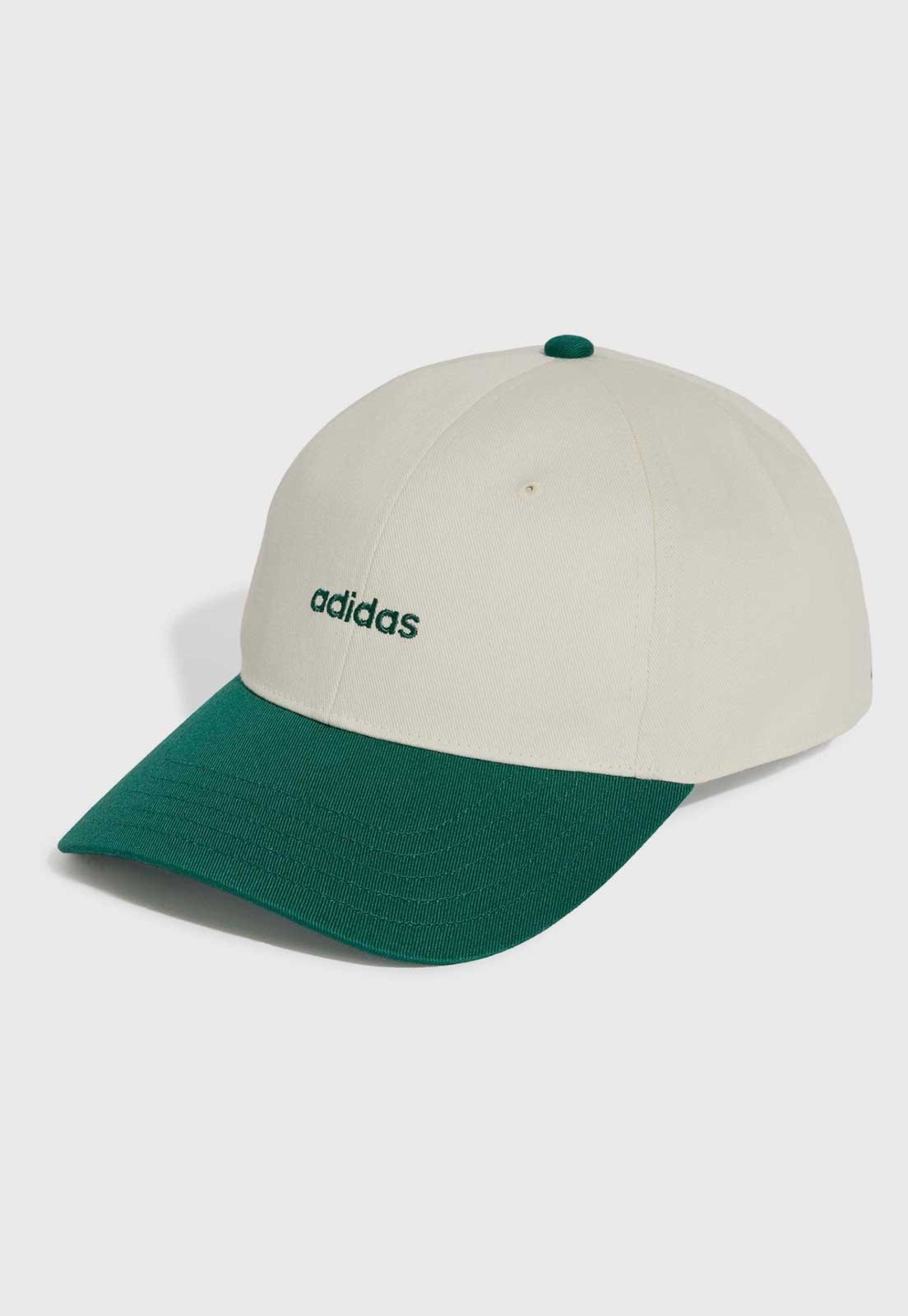 Boné adidas Performance Linear Emb Aba Curva Verde