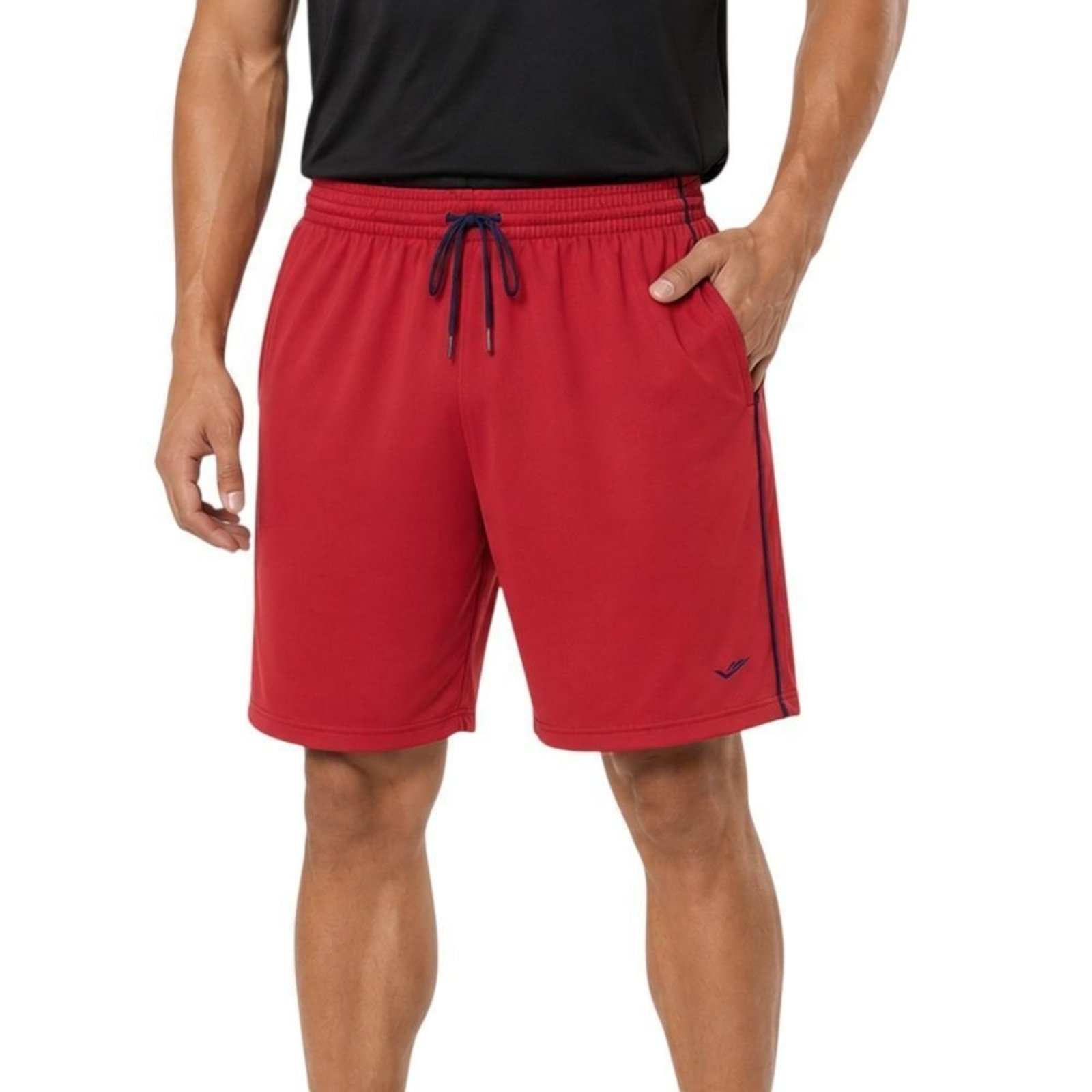 Calção Elite Domencio Francioni Masculino - Vermelho - ELITE