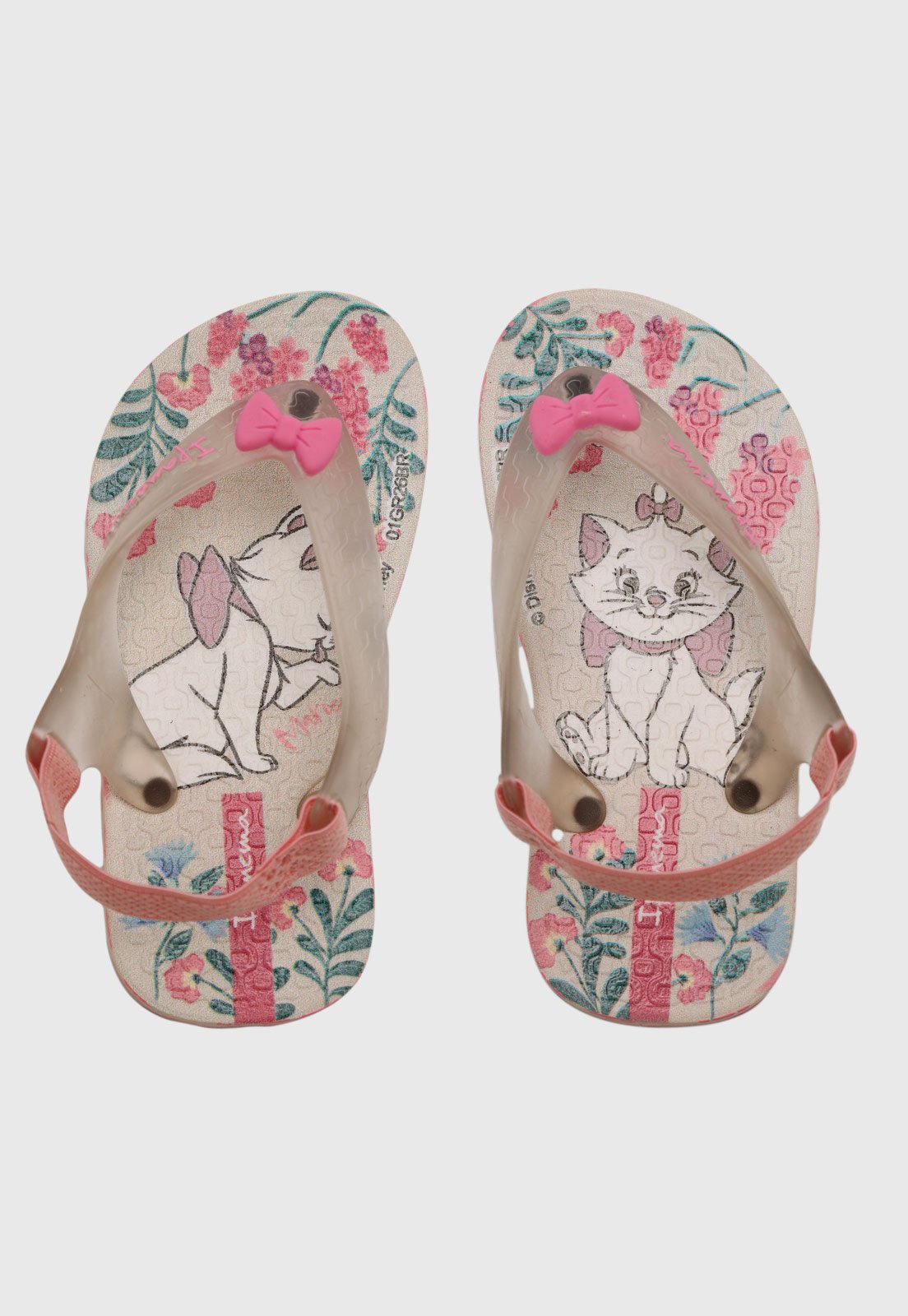 Infantil - Chinelo Ipanema DISNEY Joy Gata Marie Bege