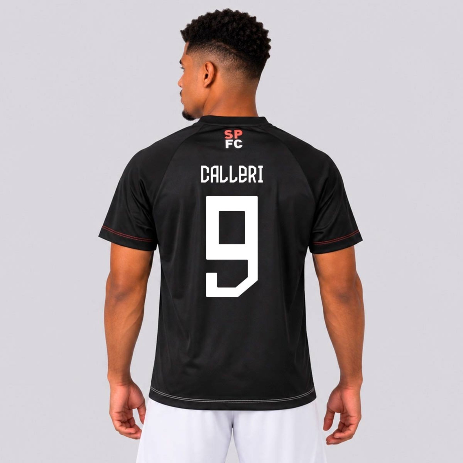 Camisa São Paulo Coro Preta 9 Calleri