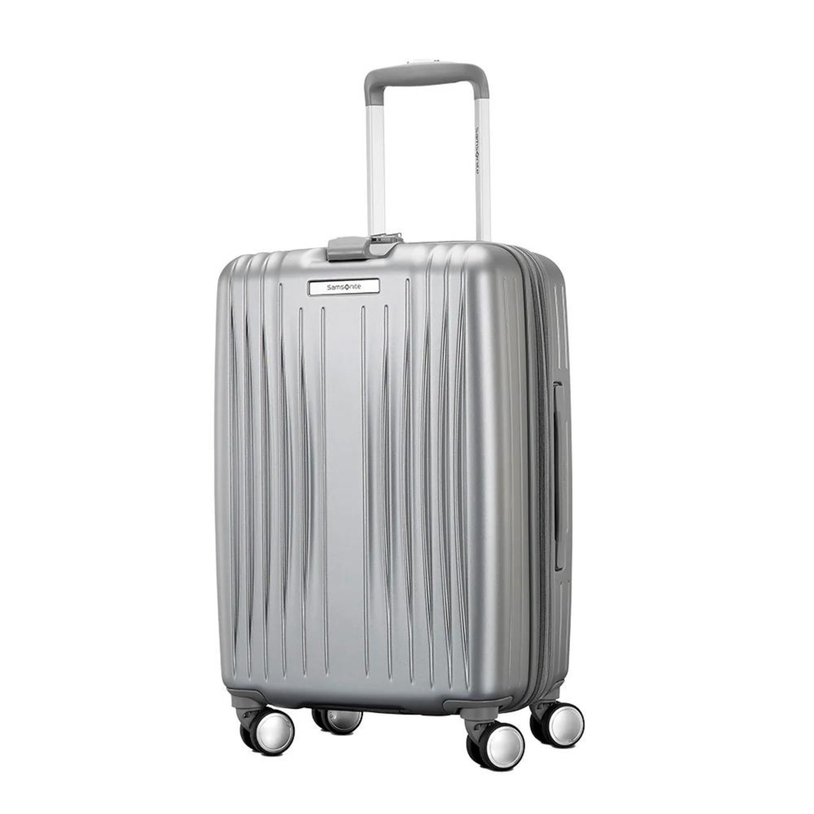 Vista 3 Mala de Bordo Samsonite Expansível Tcs Quartz Prata incolor Samsonite incolor