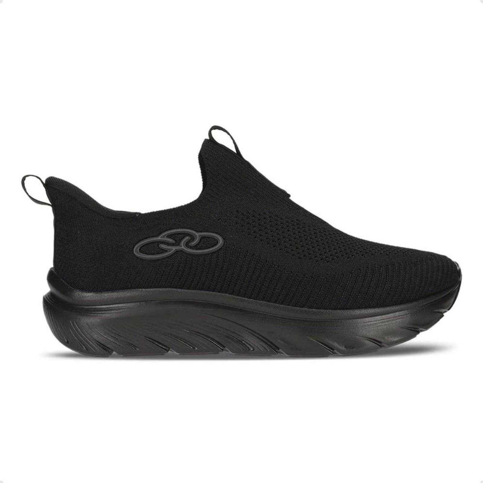 Vista 2 Tênis Running Masculino Olympikus Clic preto OLYMPIKUS preto