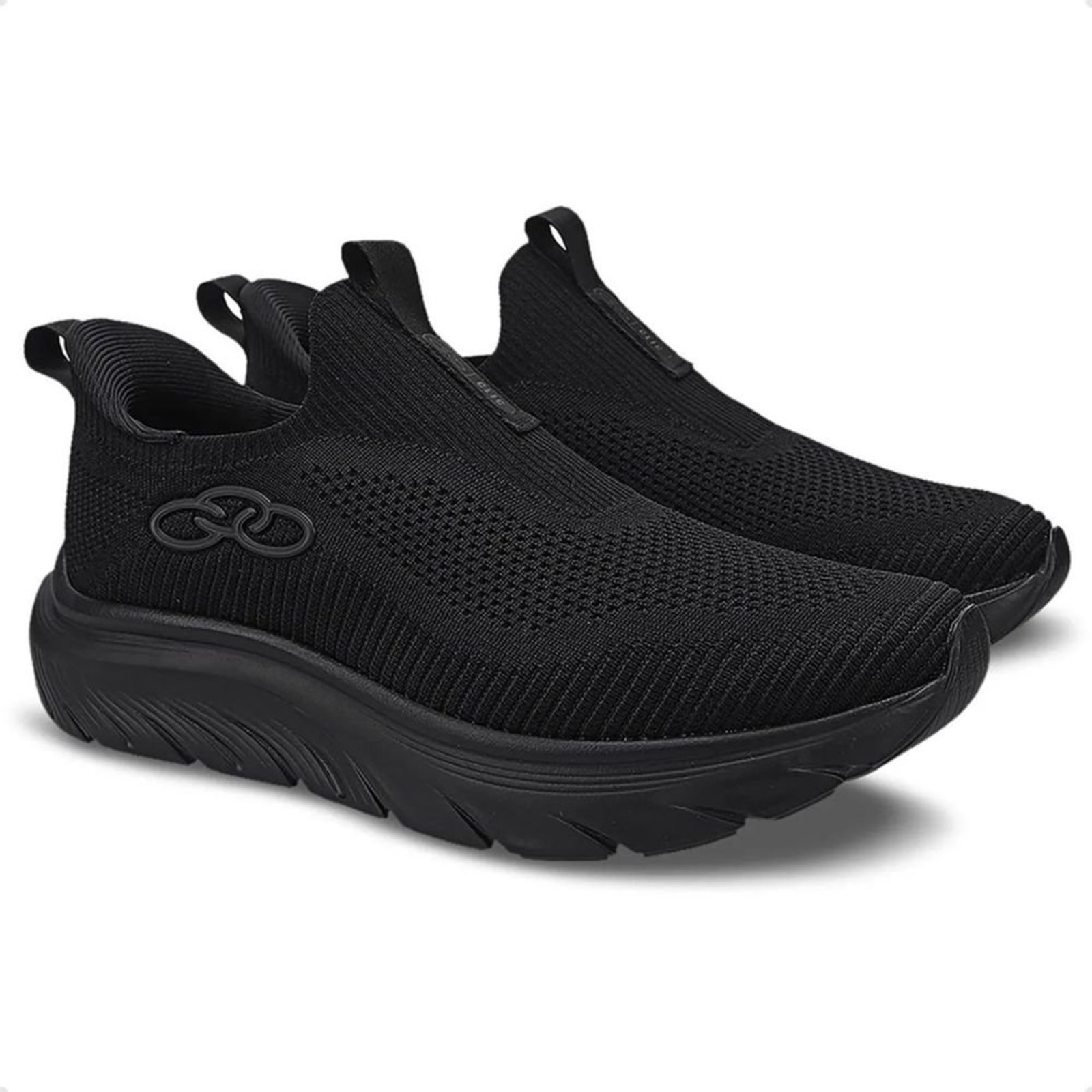 Vista 3 Tênis Running Masculino Olympikus Clic preto OLYMPIKUS preto