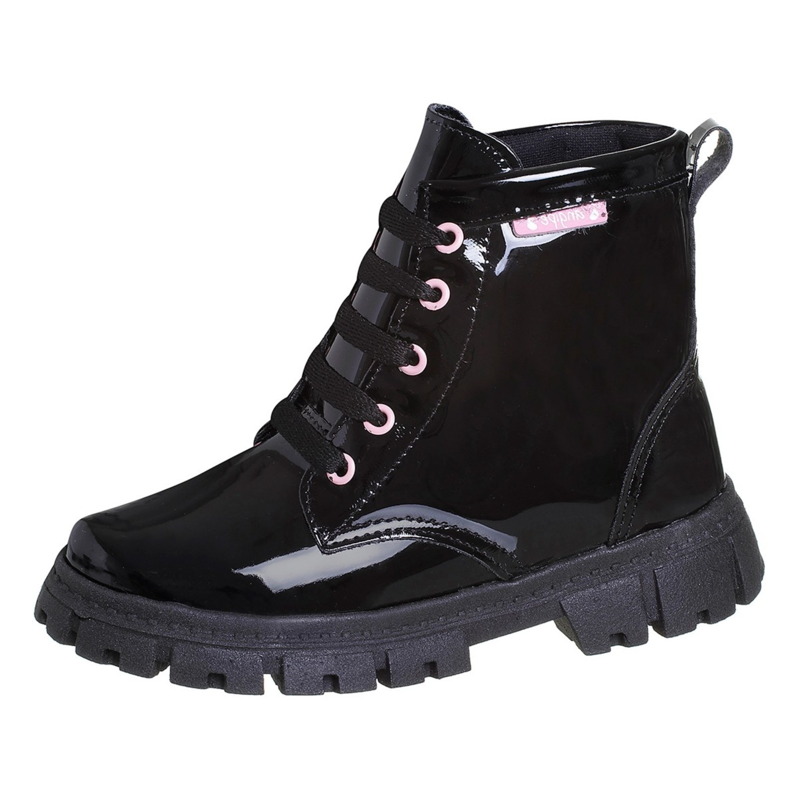 Infantil – Bota Coturno Menina Angipé Preto