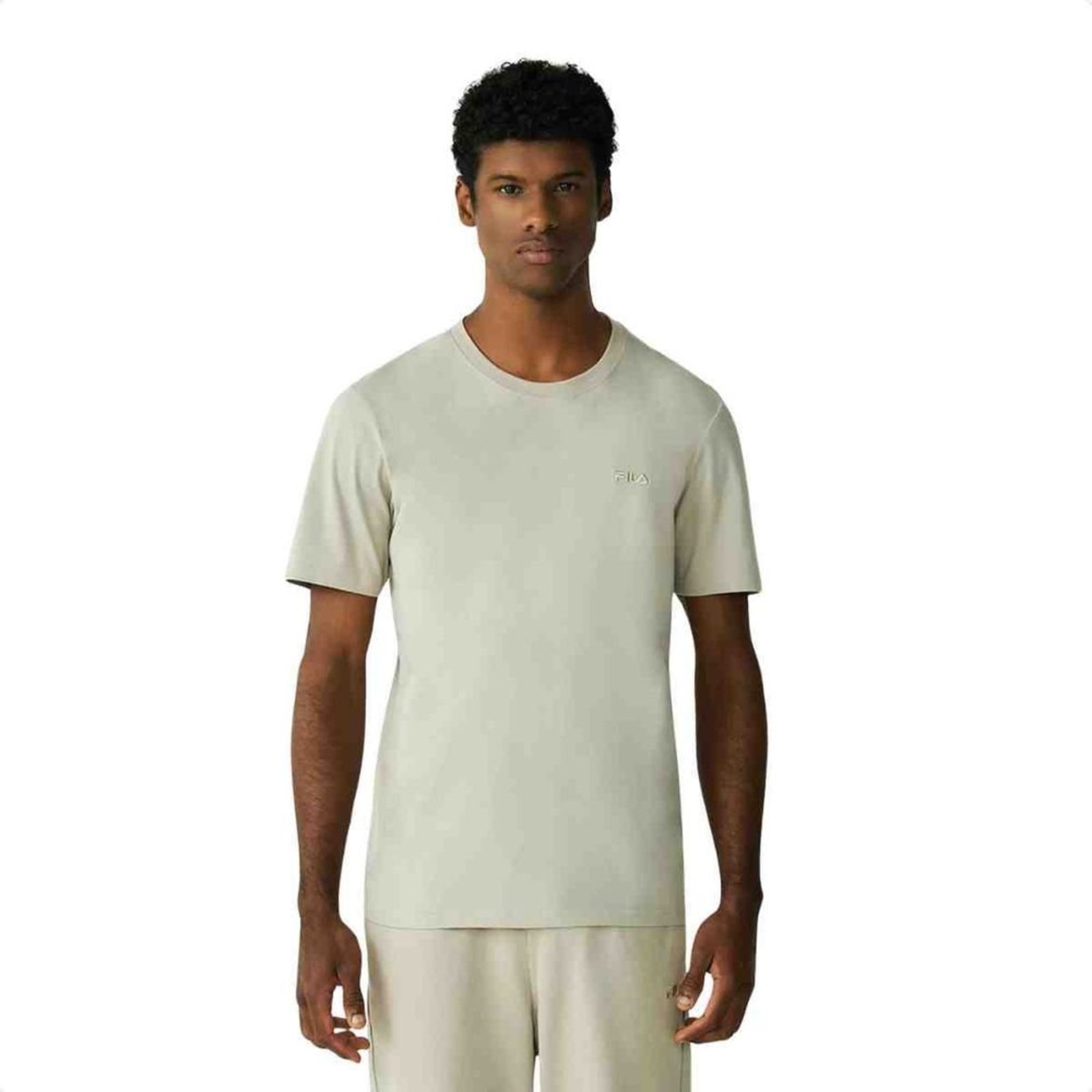 Camiseta Masculino Fila Classic Caqui