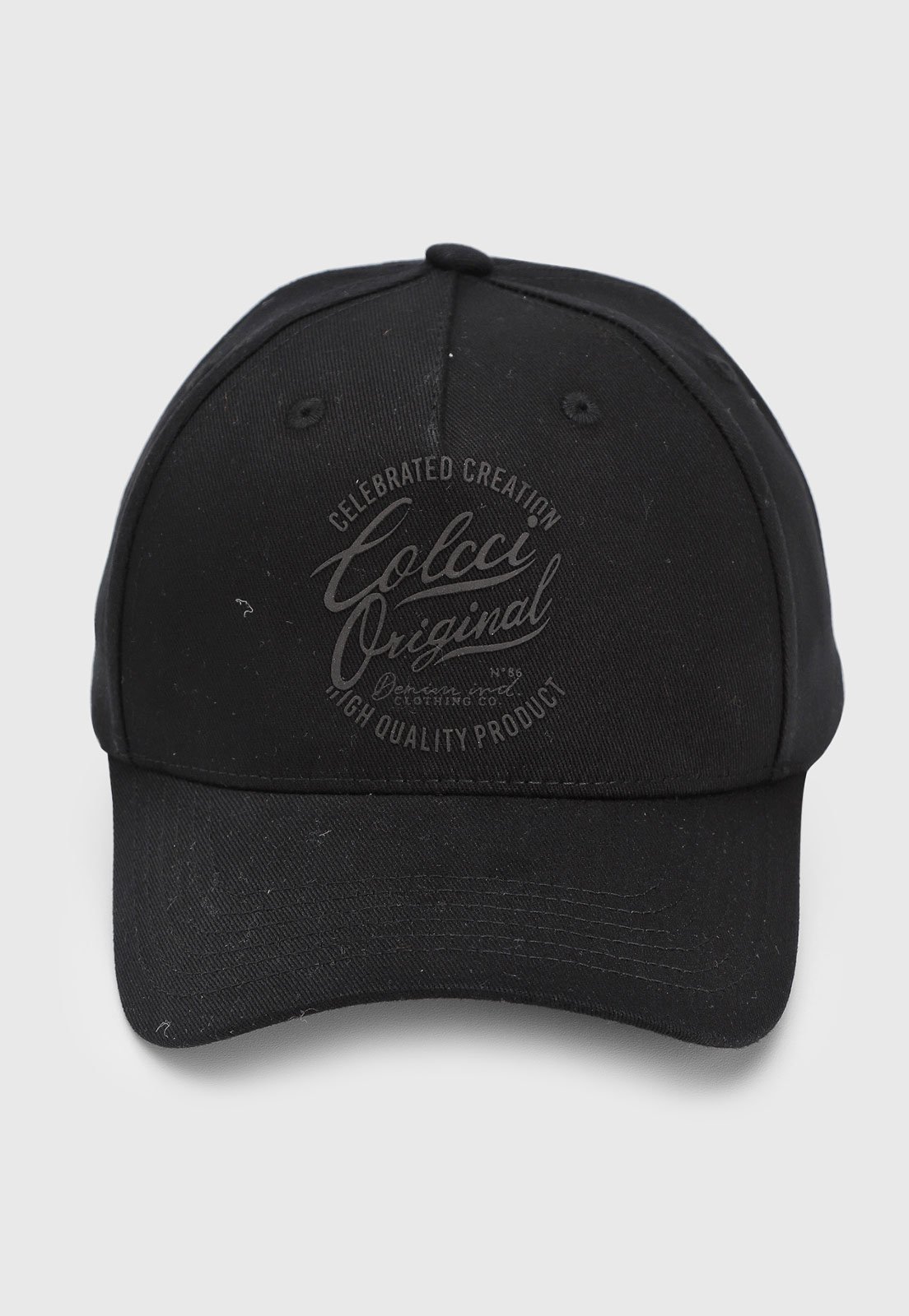 Boné Masculino Colcci Assinatura Preto