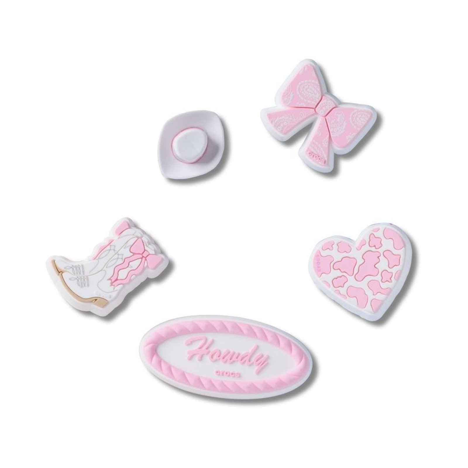 Infantil - Jibbitz™ Cowgirl de Rodeio Pack Com 5 Peças Único Branco