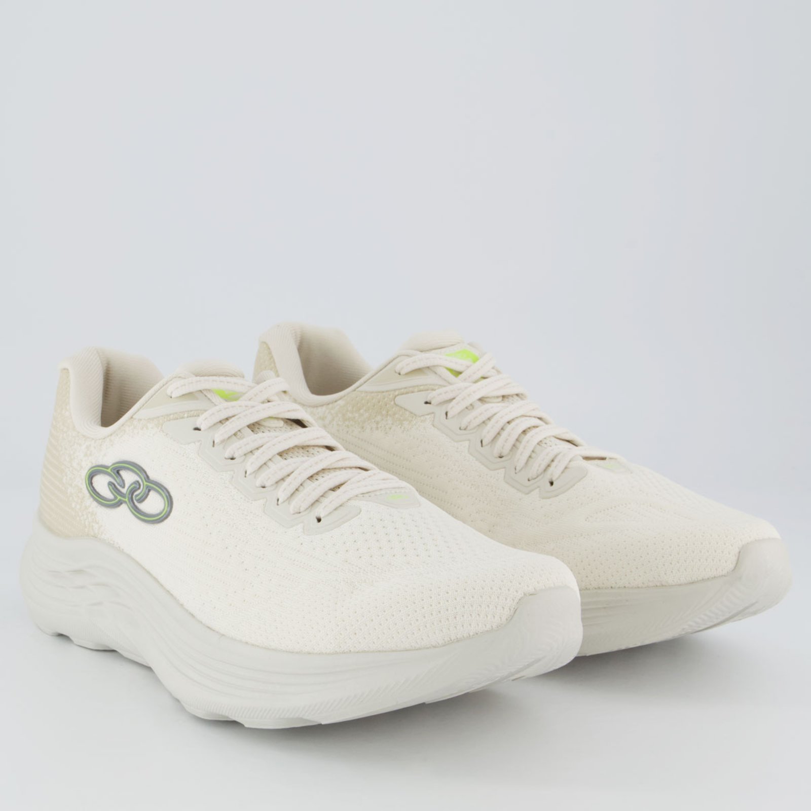 Vista 3 Tênis Olympikus Index 4 Off White branco white OLYMPIKUS branco white