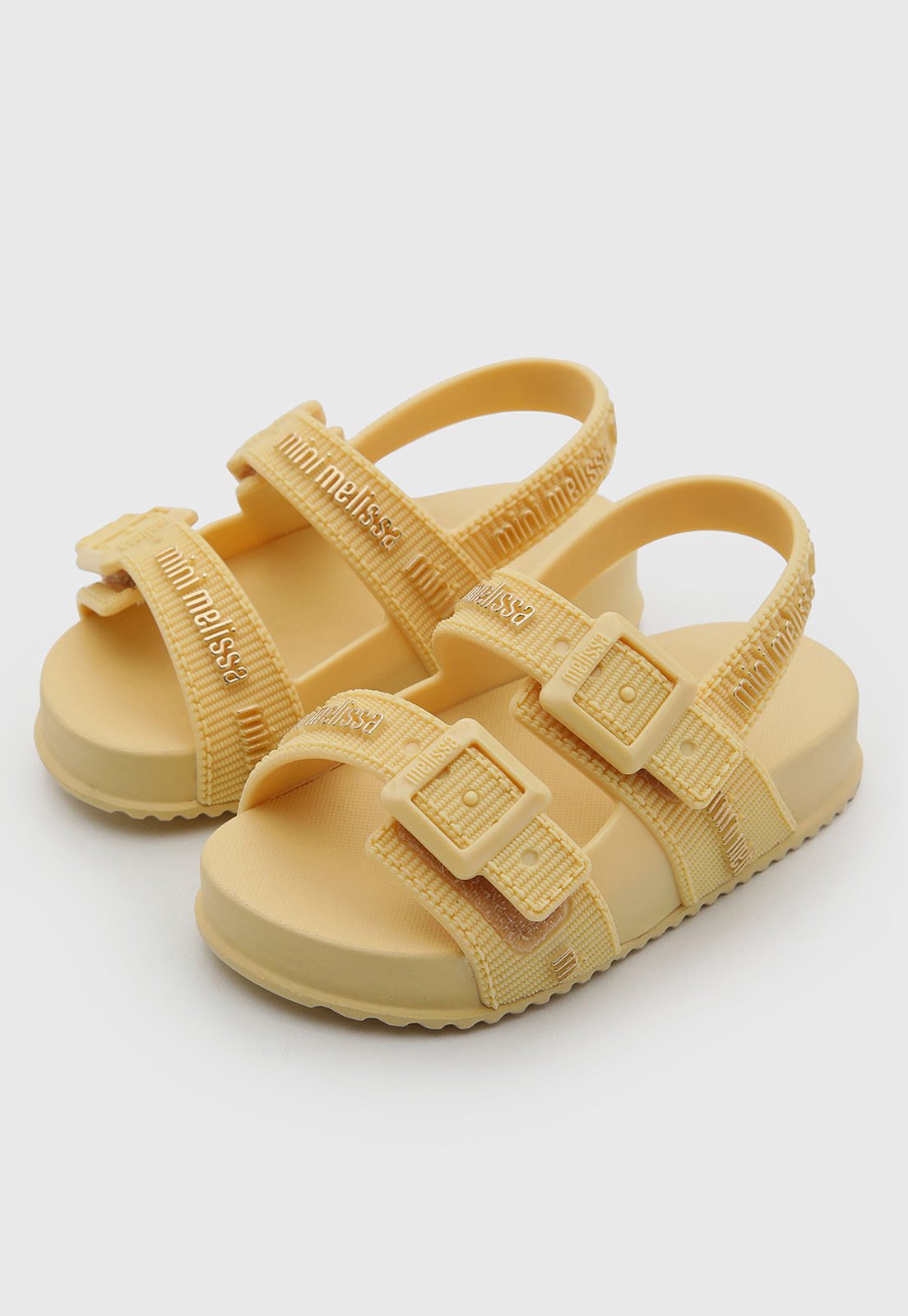 Infantil - Sandália Mini Melissa Cozy M Lover Amarela