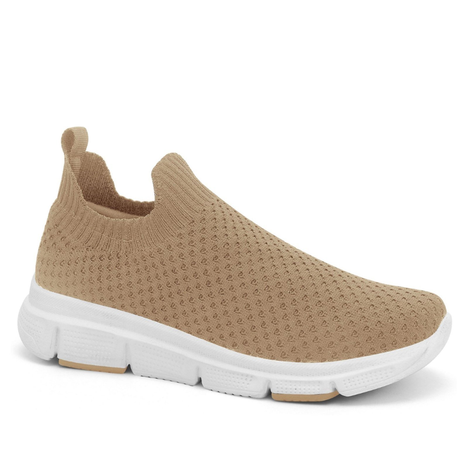 Tênis Comfortflex Feminino Casual 25-90331 Comfortflex Nude