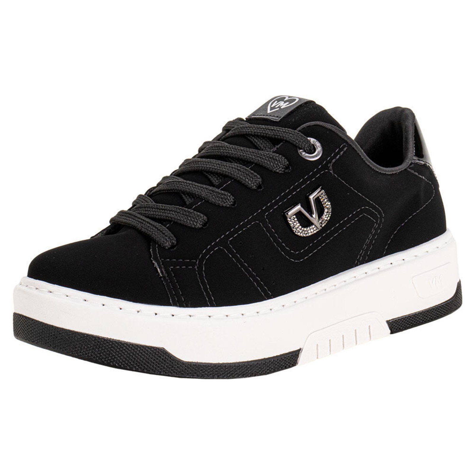 Tênis Feminino Casual Via Marte 126014 5831260 Preto