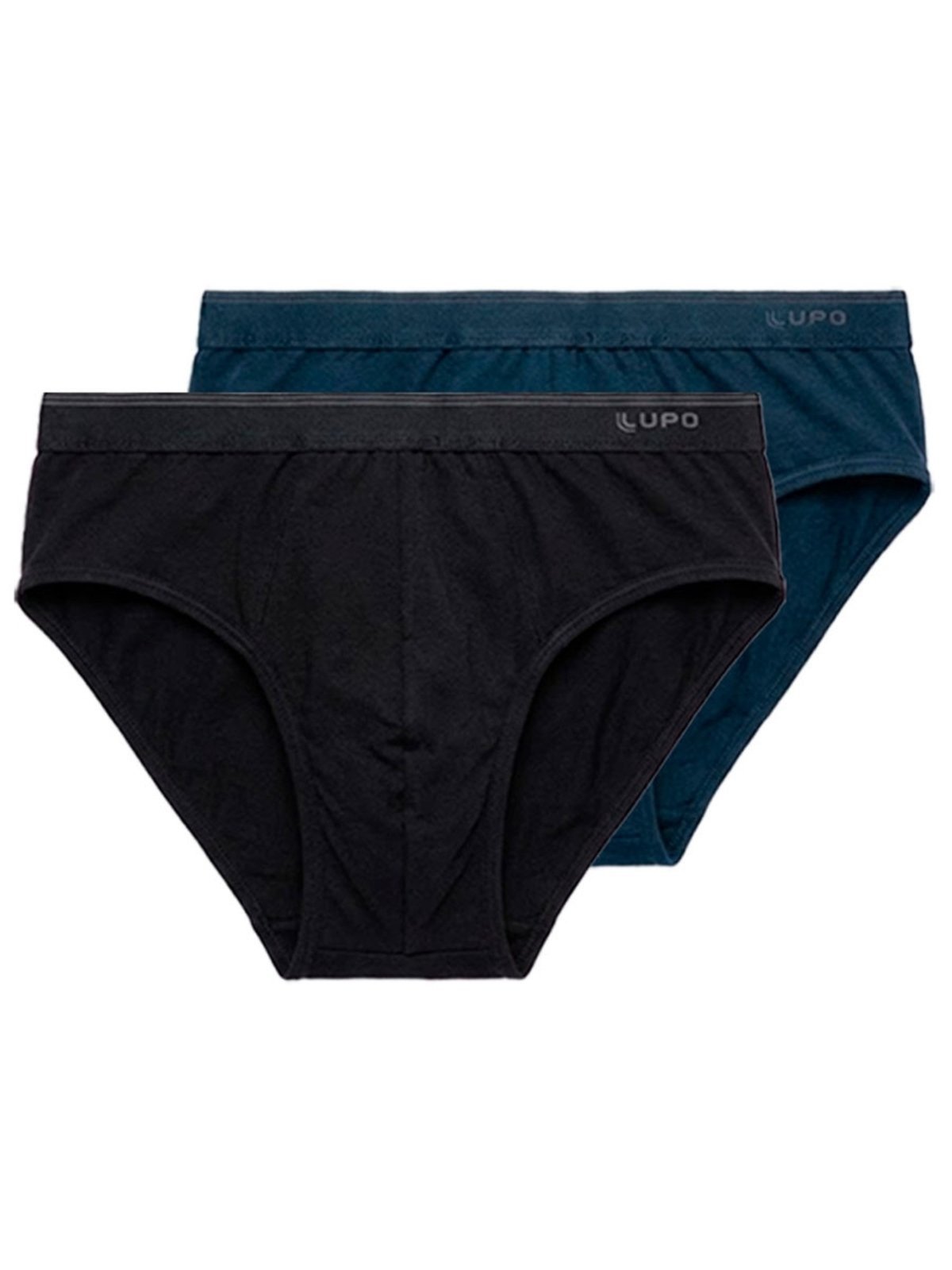 Kit com 2 Cuecas Slip Lupo 485-003