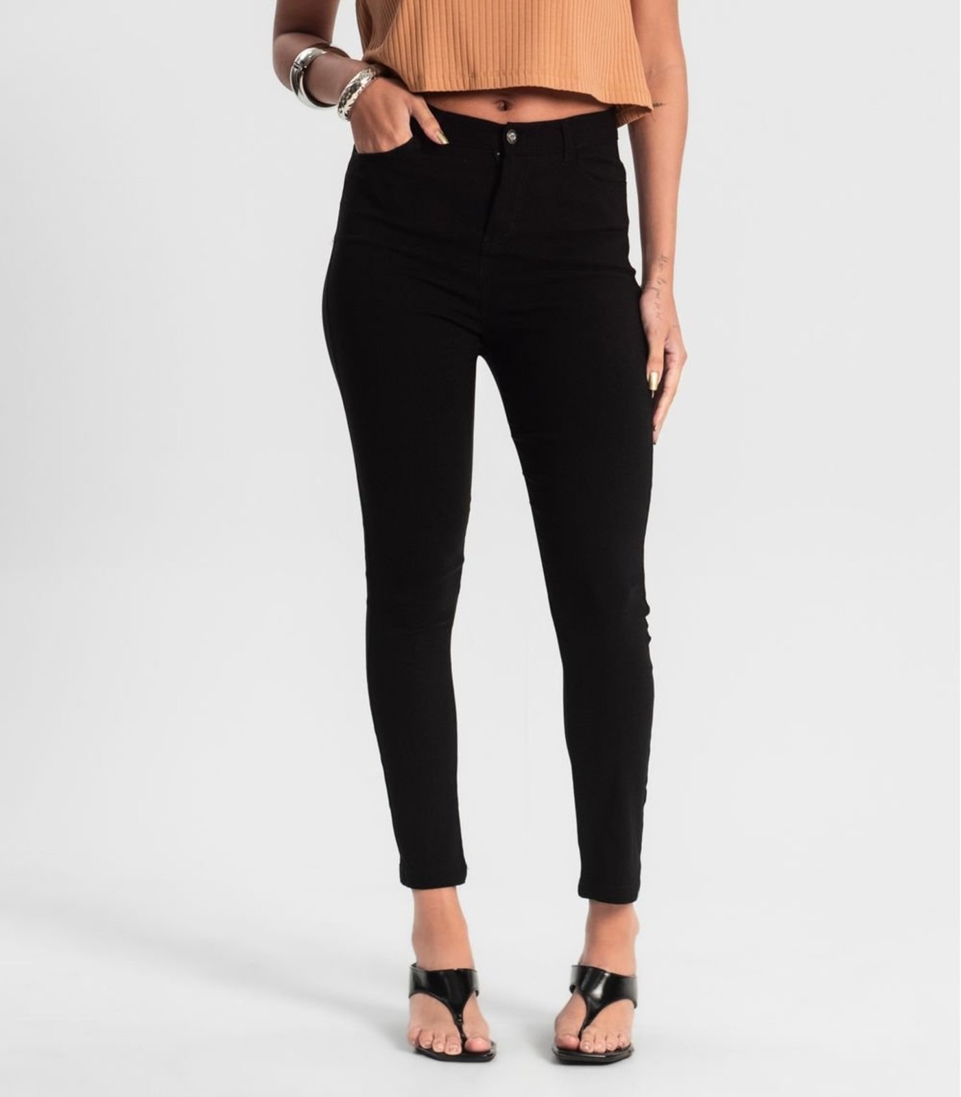 Vista 3 Calça Feminina Rovitex preto Rovitex preto