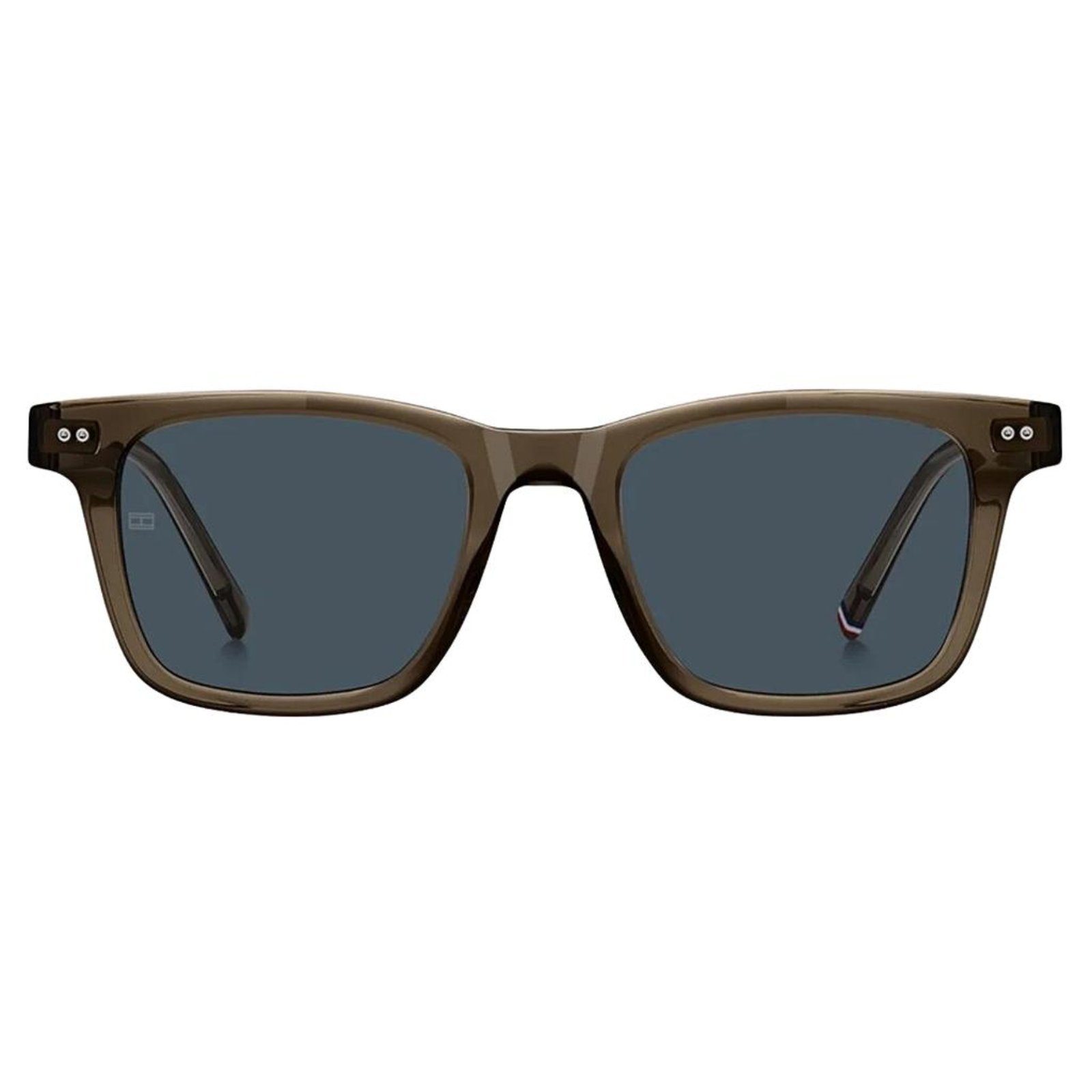 Vista 3 Óculos de Sol Tommy Hilfiger 2127S Marrom Lente Azul incolor azul Tommy Hilfiger incolor azul