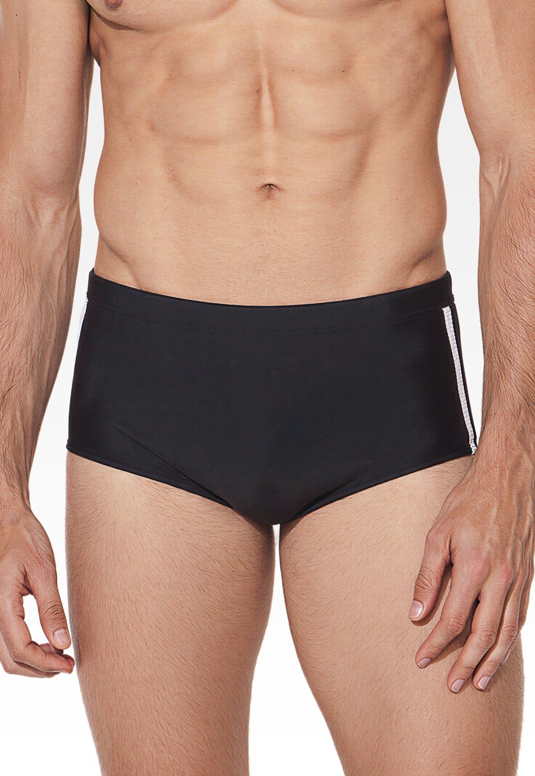 Sunga Summer Soul Boxer Masculina Lisa Preta com Ajuste Confortável